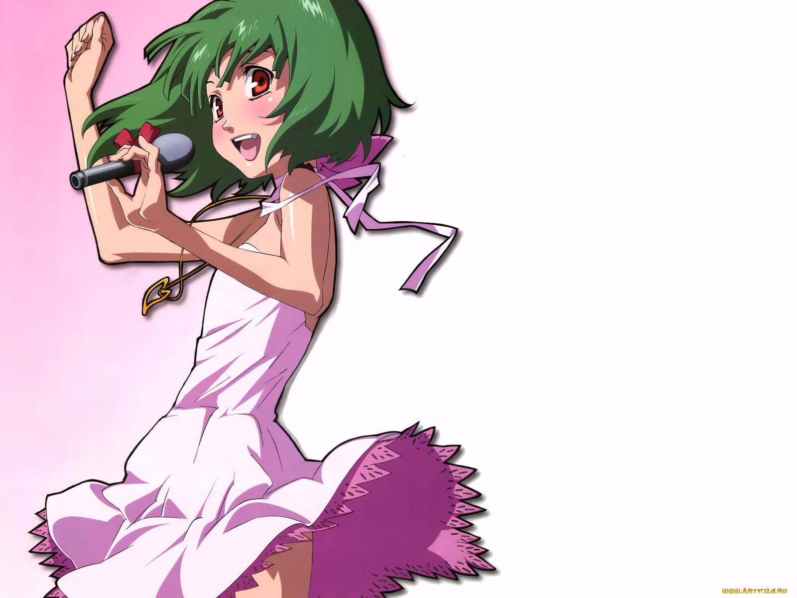 аниме, macross, frontier