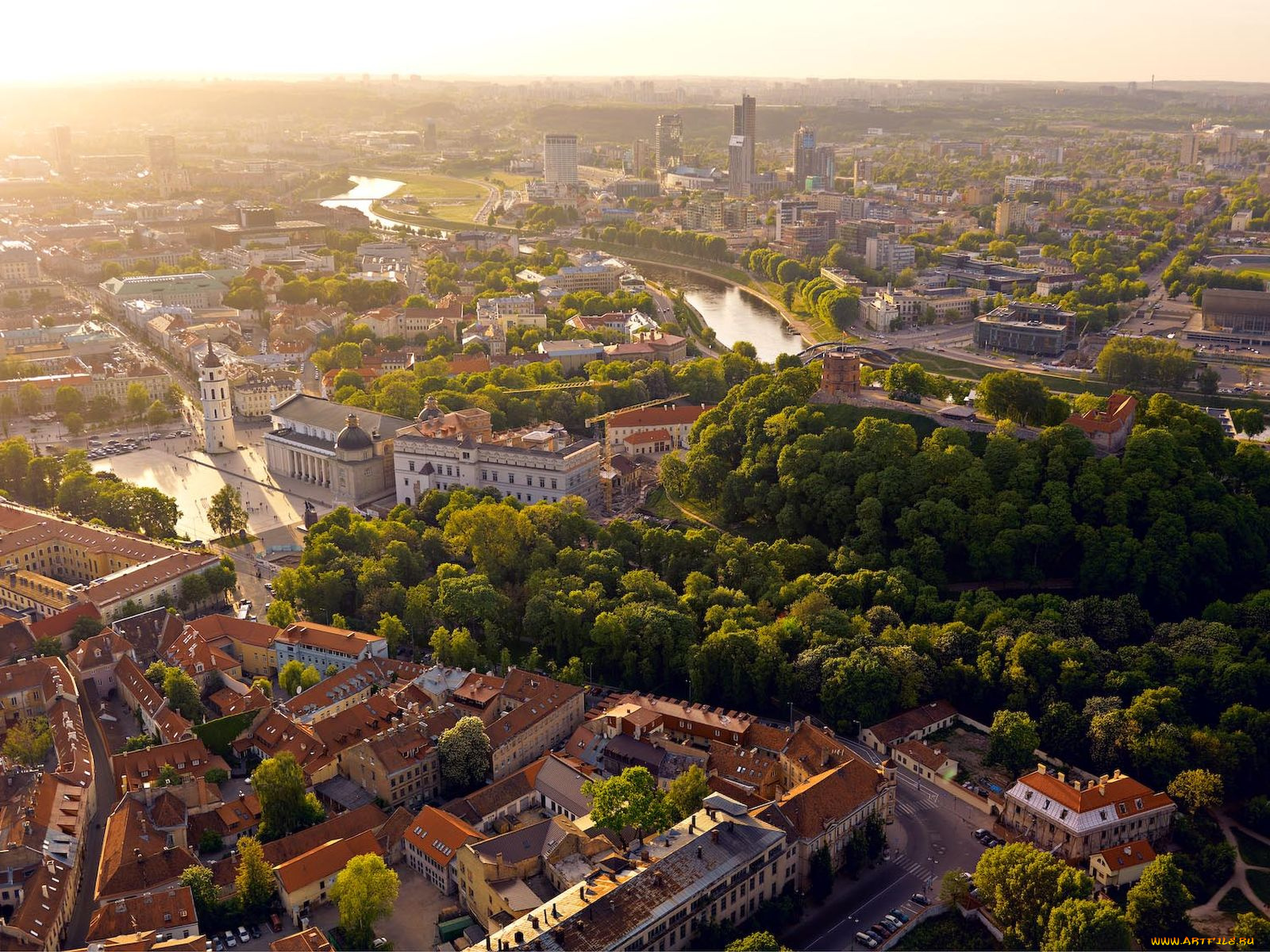 города, вильнюс, литва