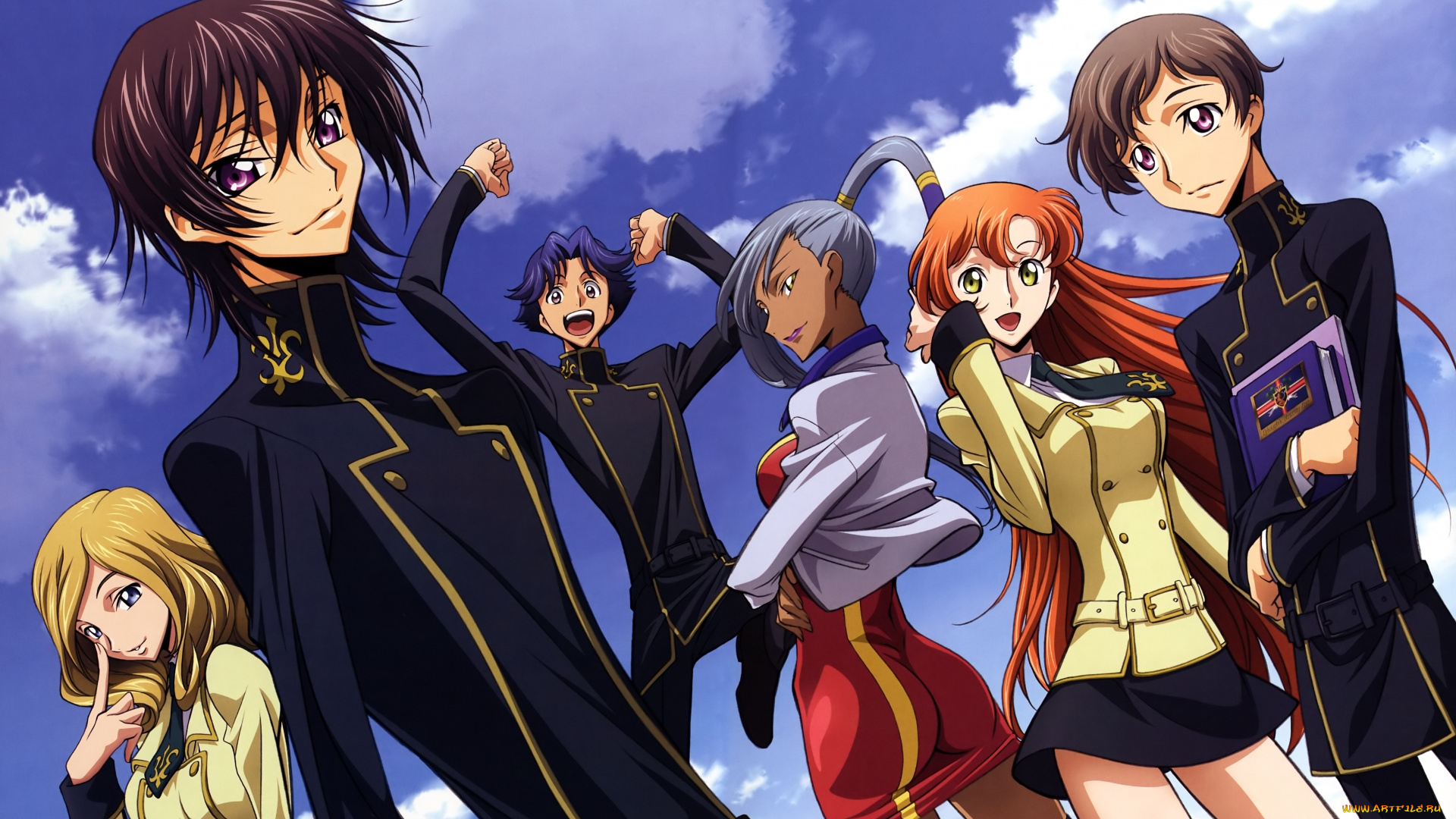 аниме, code, geass