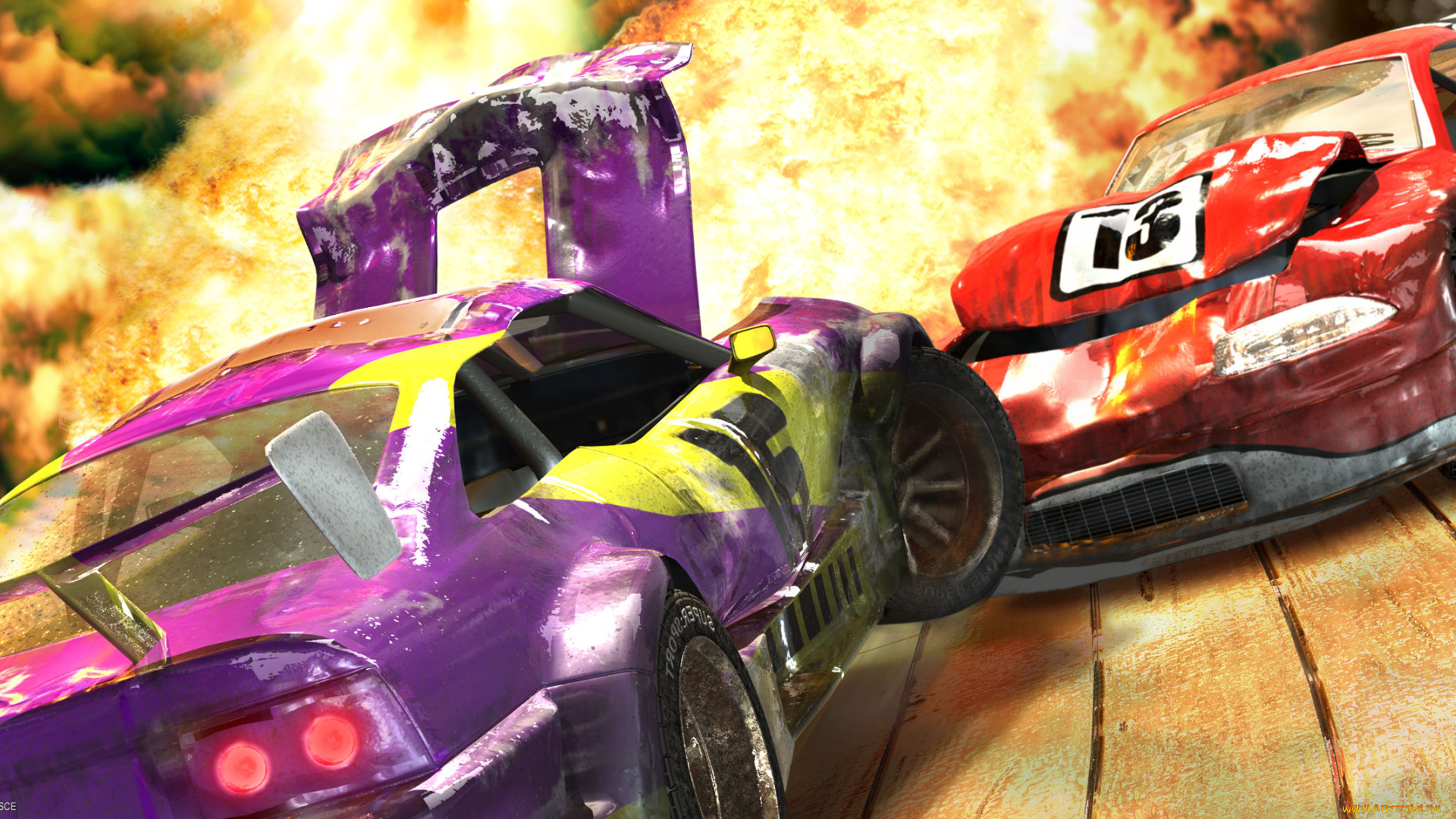 видео, игры, destruction, derby, arenas