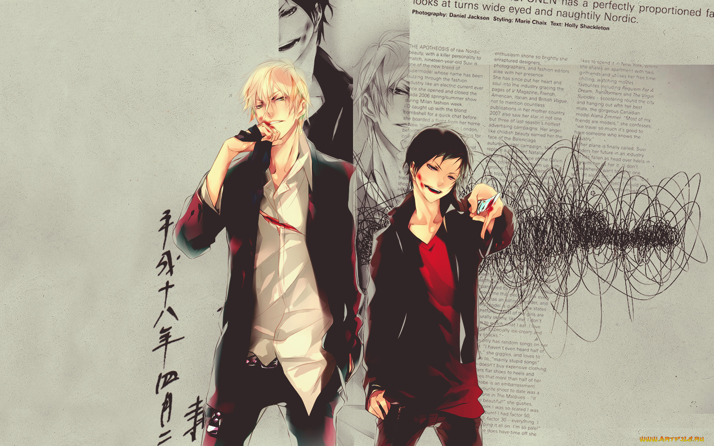 аниме, dyurarara