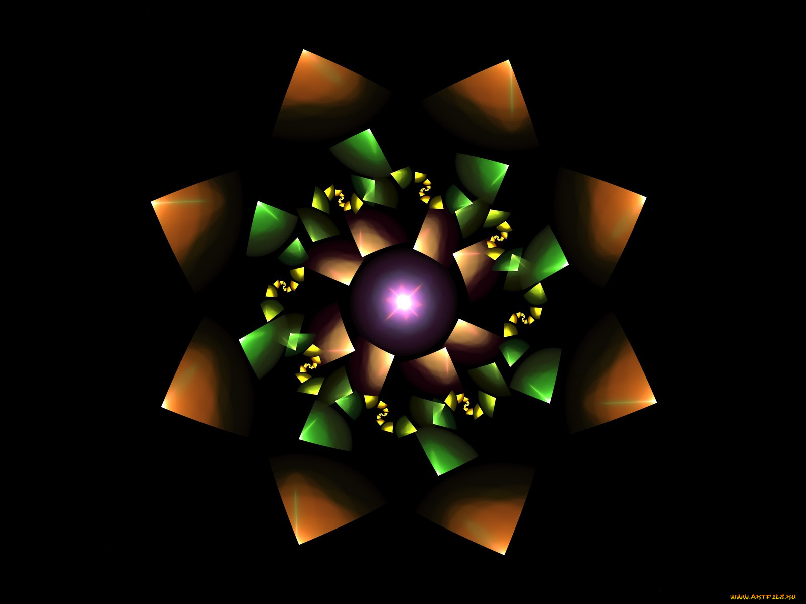 3д, графика, fractal, фракталы, абстракция