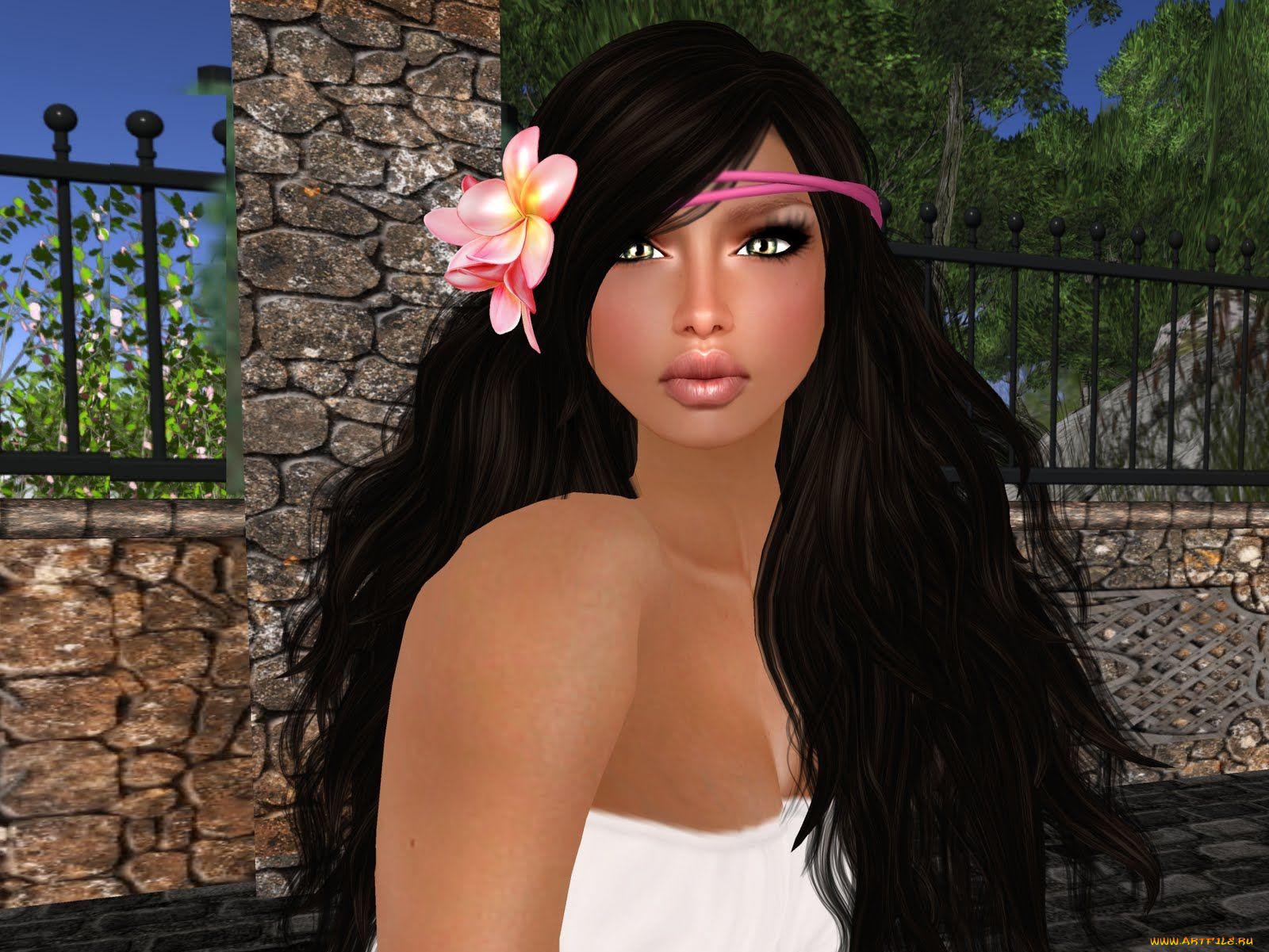 3д, графика, people, люди, девушка