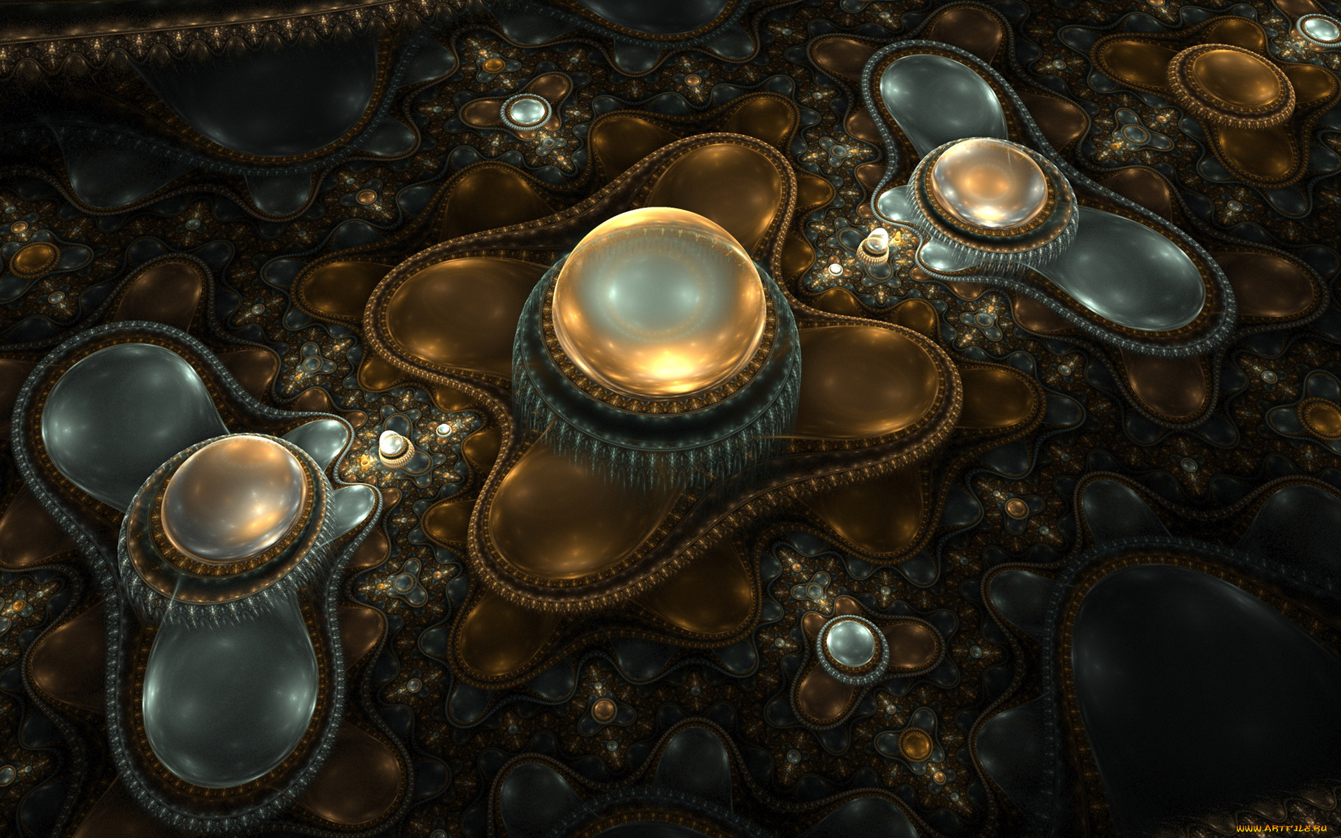 3д, графика, fractal, фракталы, узор, абстракция