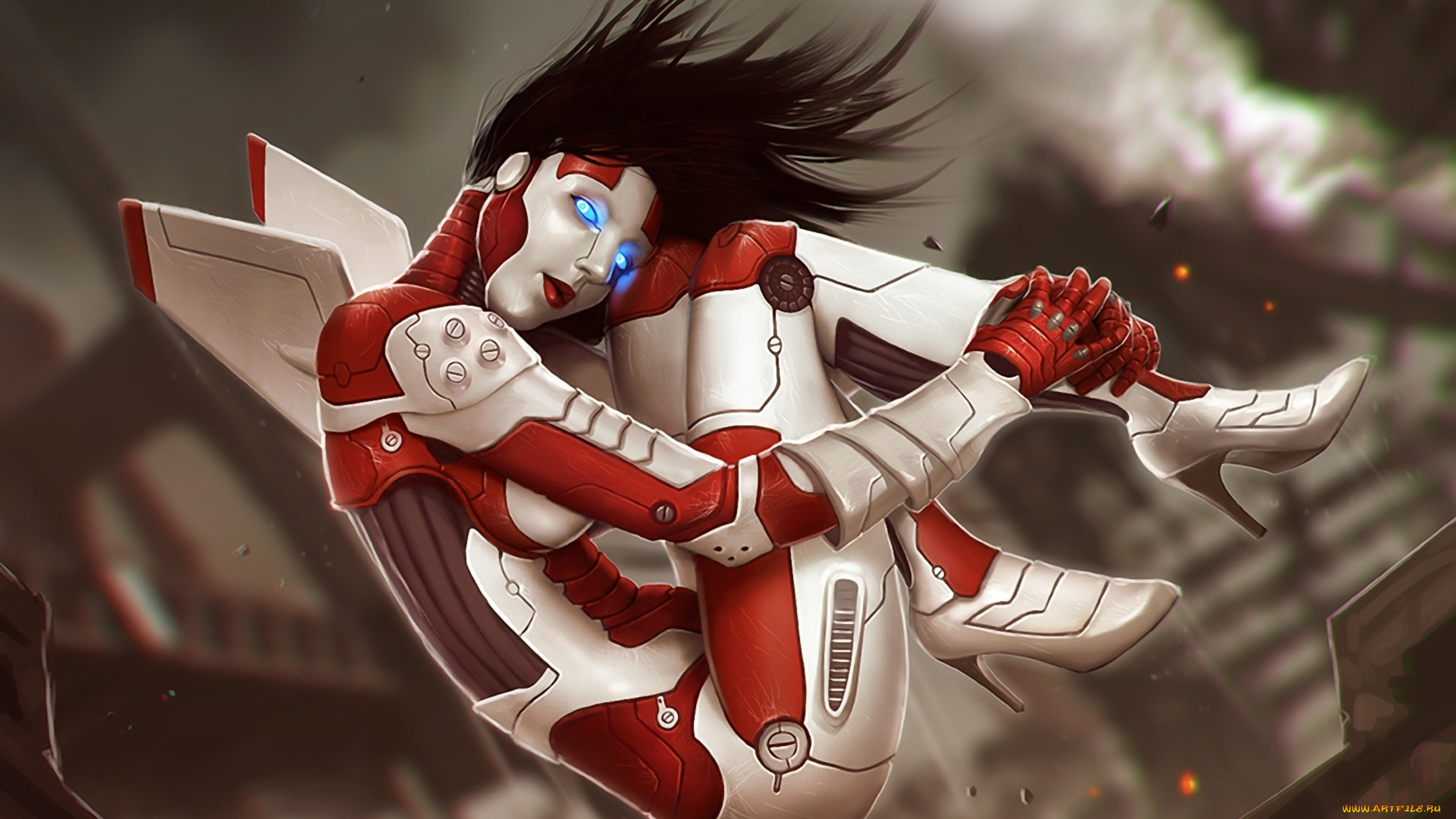 3д, графика, creatures, существа, девушка