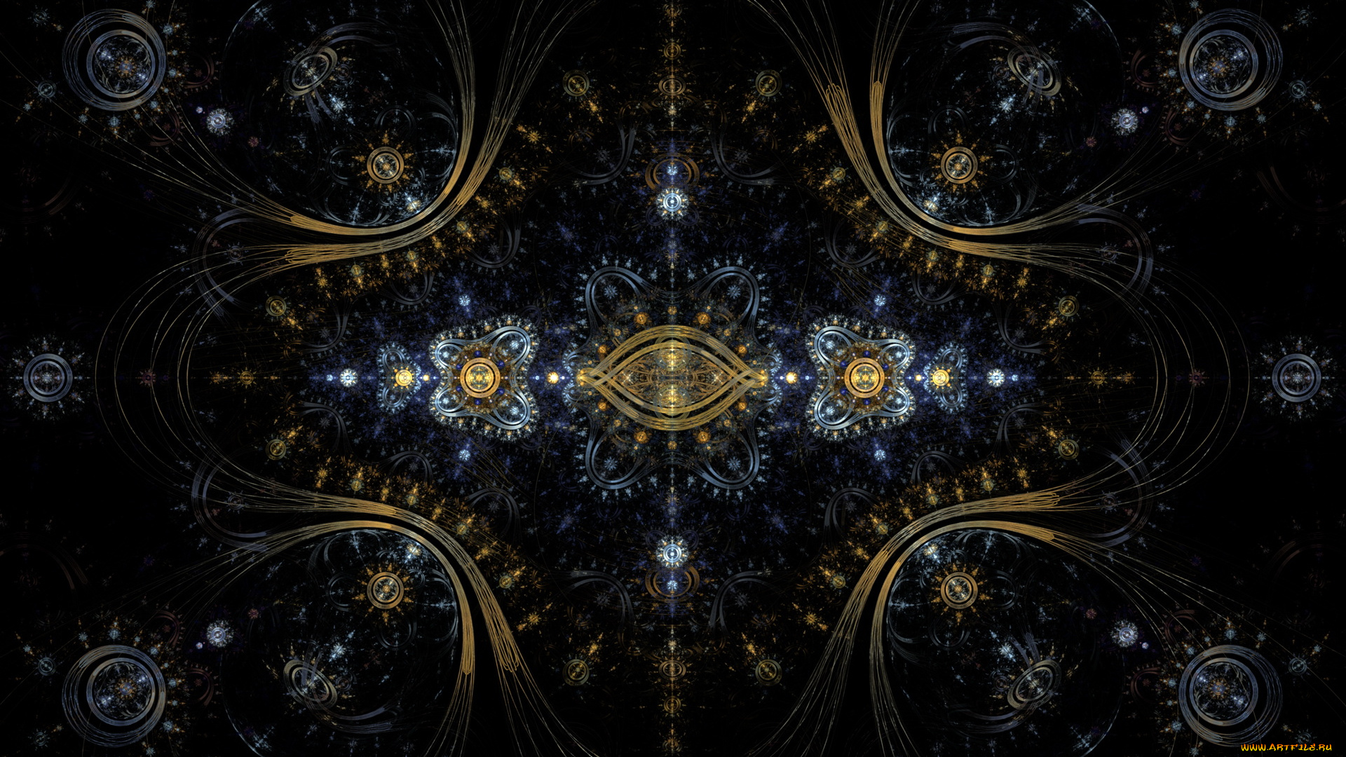 3д, графика, fractal, фракталы, узор, цвета, фон