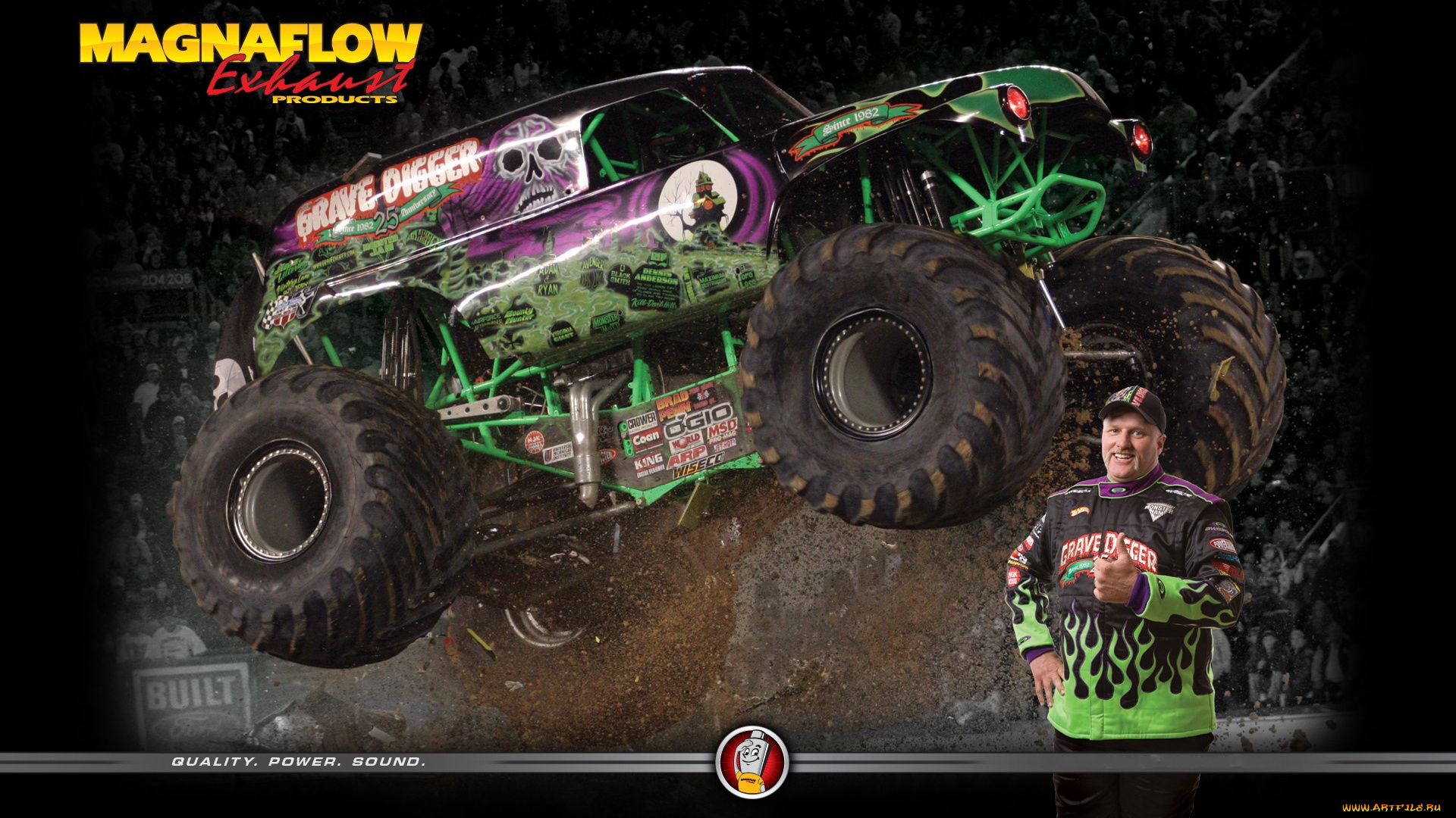 dennis, anderson, спорт, автоспорт, арена, монстр, гонщик, автомобиль