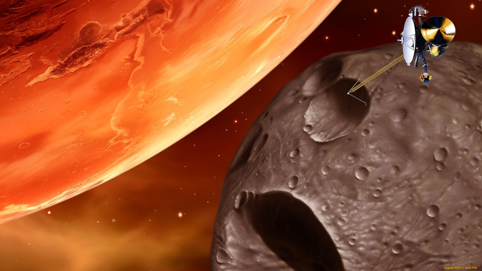 space, exploration, космос, арт, станция, планета