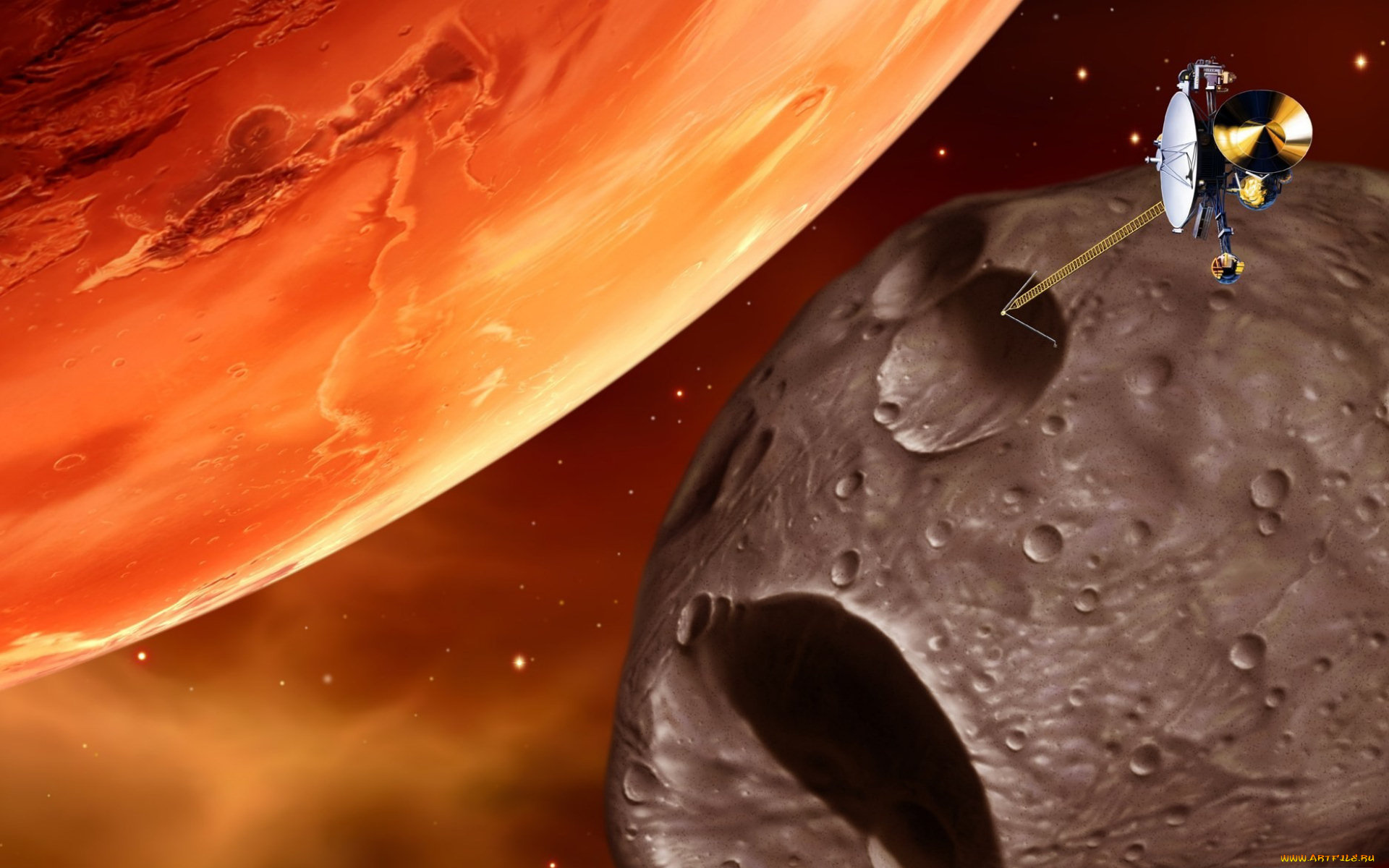 space, exploration, космос, арт, станция, планета