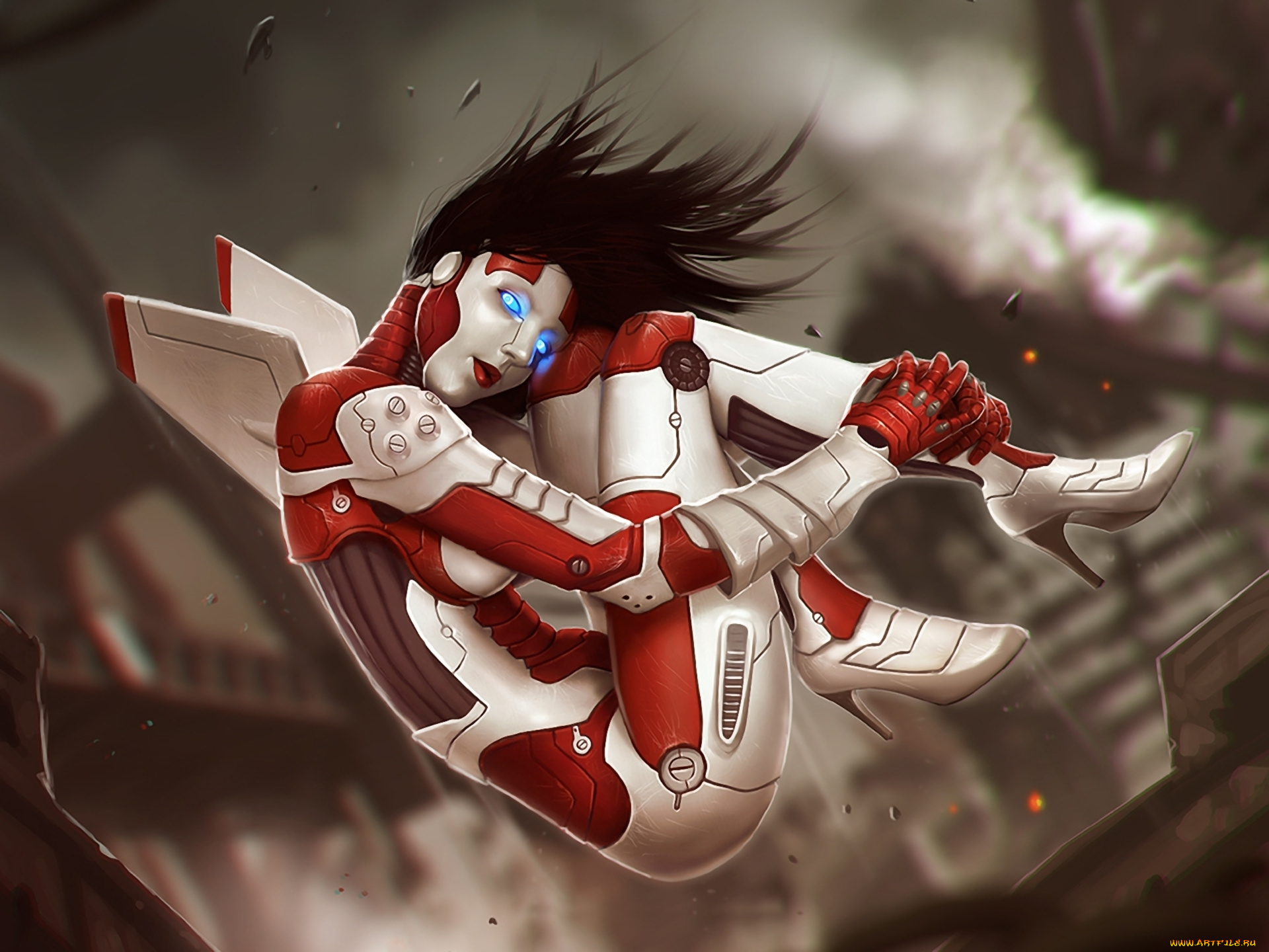 3д, графика, creatures, существа, девушка