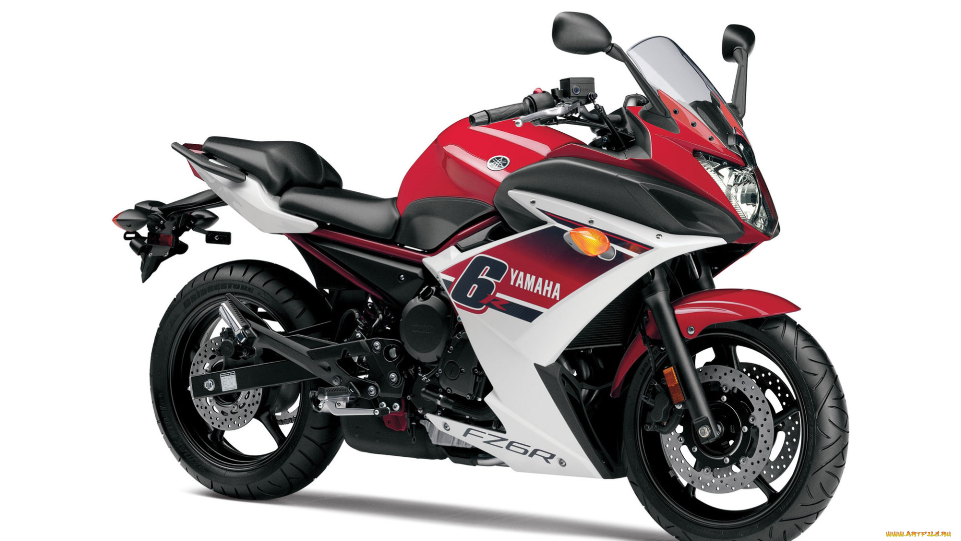 мотоциклы, yamaha, fz6r, 2014