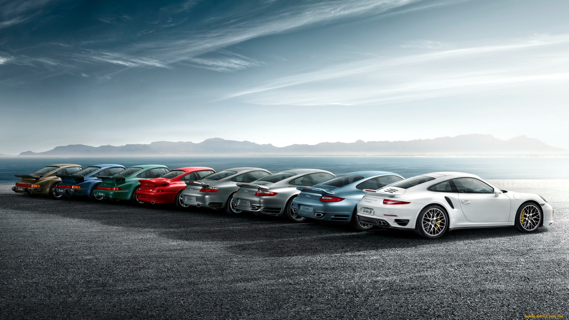 porsche, 911, turbo, автомобили, элитные, спортивные, германия, dr, ing, h, c, f, ag