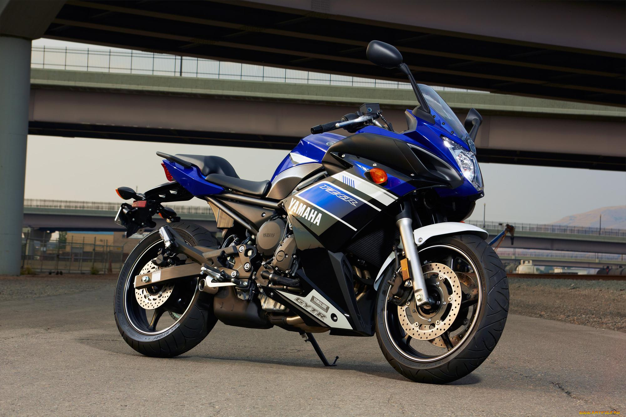 мотоциклы, yamaha, fz6r, 2013