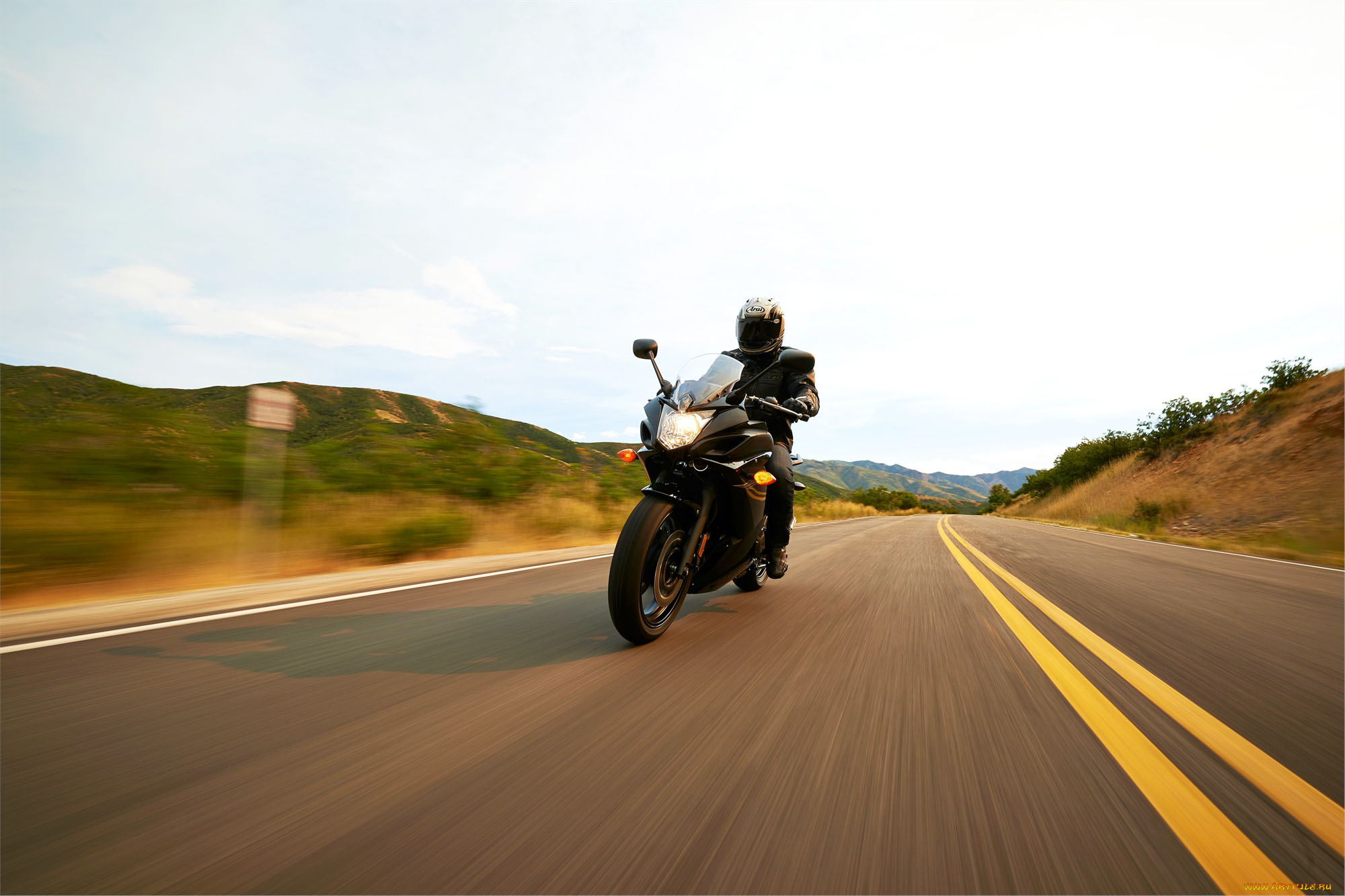 мотоциклы, yamaha, fz6r, 2014