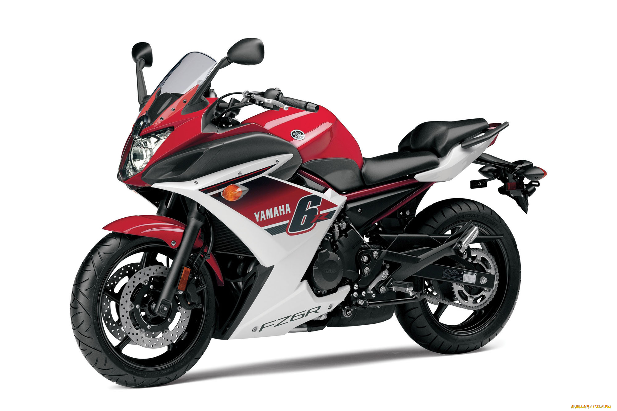 мотоциклы, yamaha, fz6r, 2014