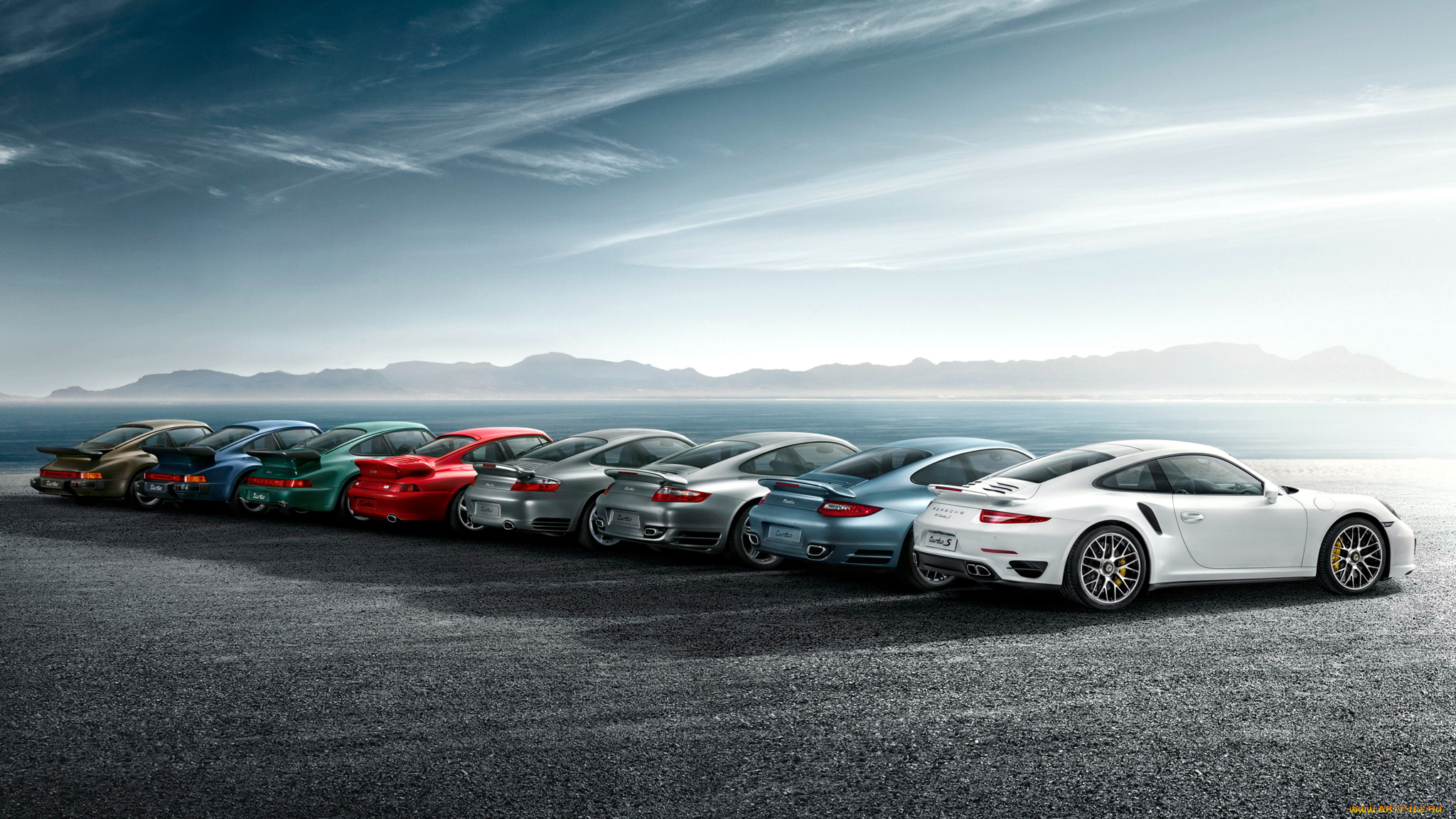 porsche, 911, turbo, автомобили, элитные, спортивные, германия, dr, ing, h, c, f, ag