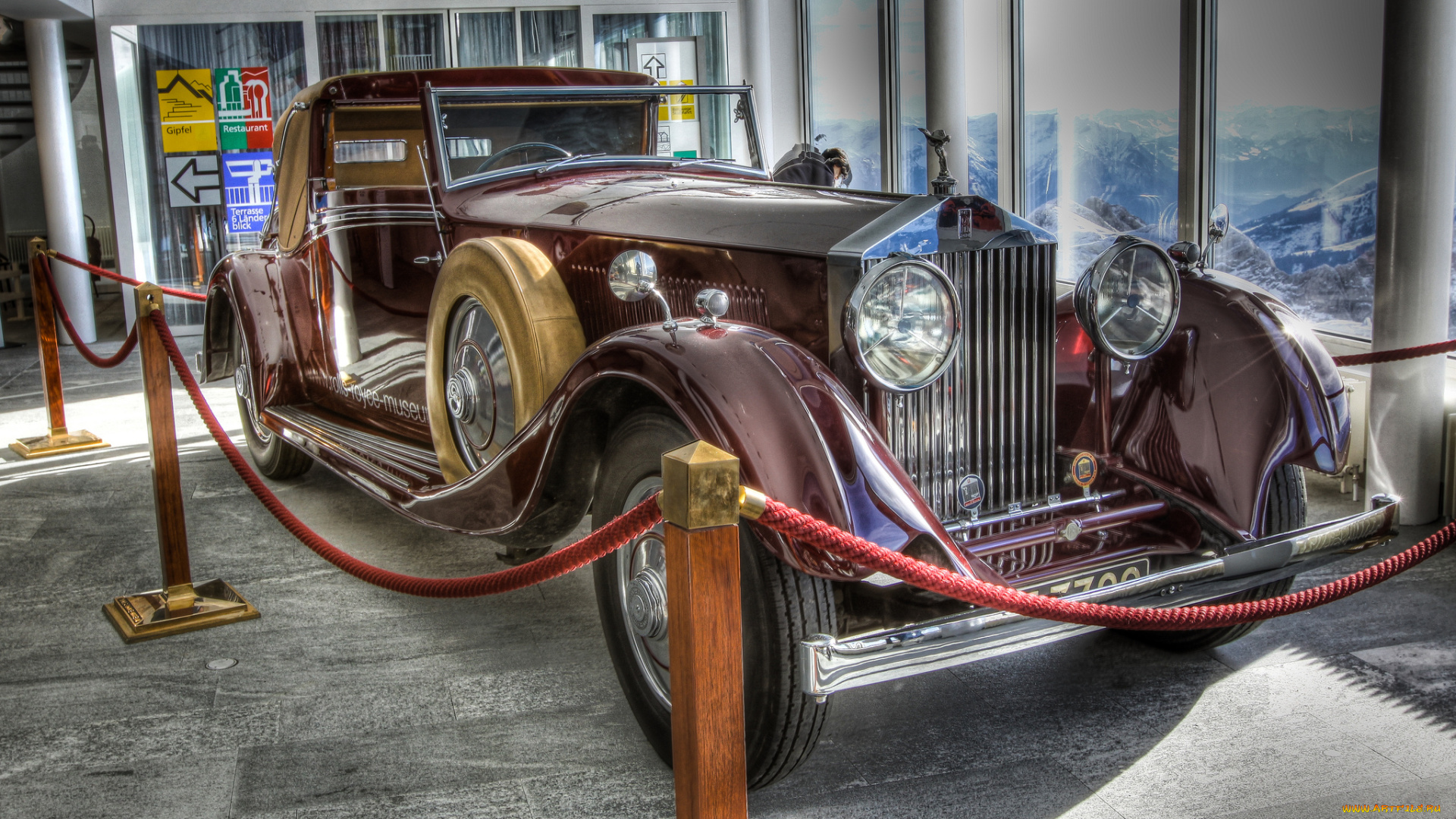 rolls, royce, автомобили, выставки, и, уличные, фото, музей, авто, экспонат