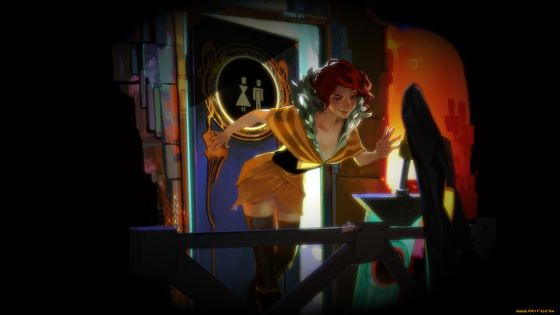 transistor, видео, игры, -, transistor, игра, rpg, экшен