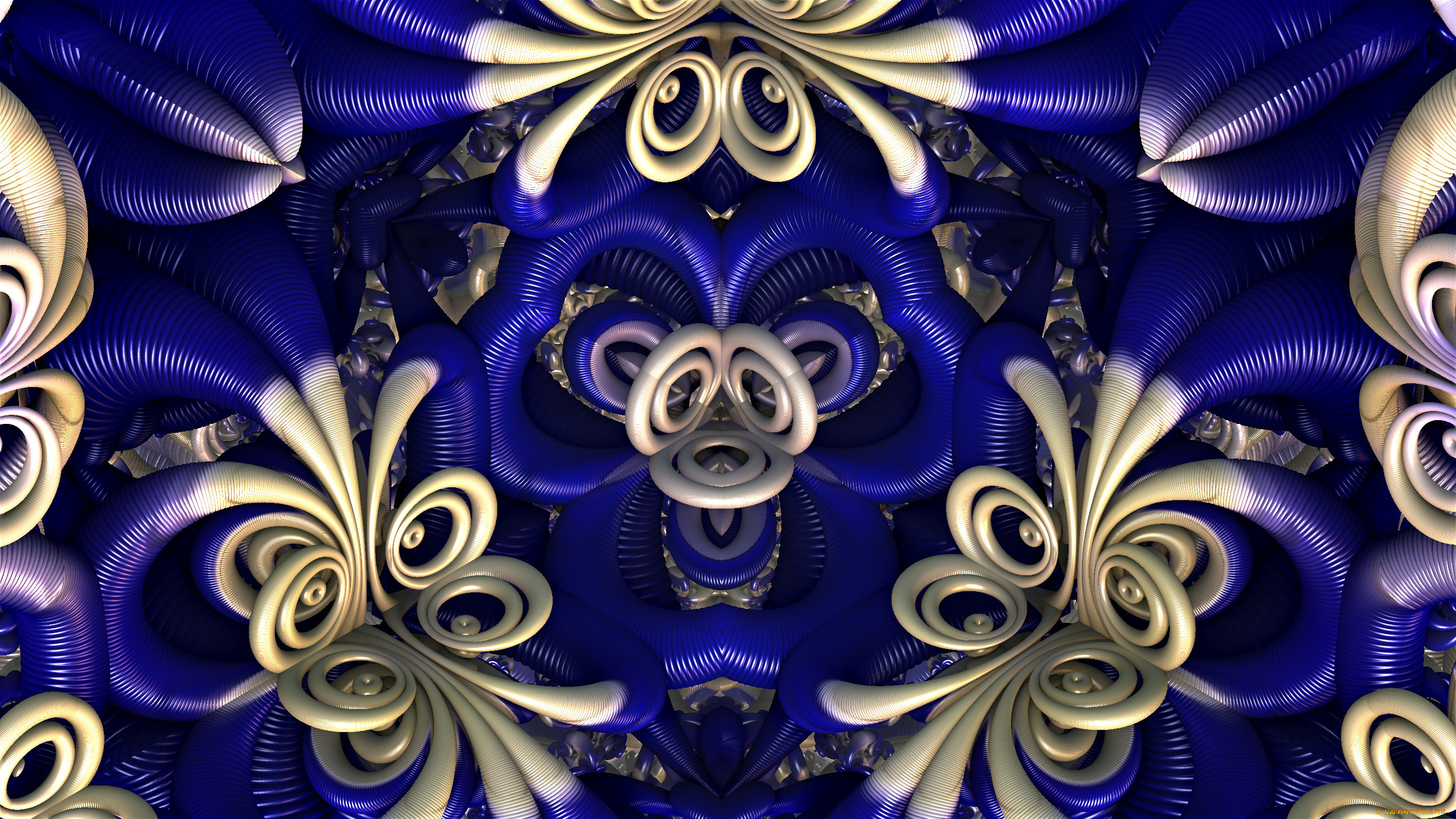 3д, графика, фракталы, , fractal, цвета, фон, узор