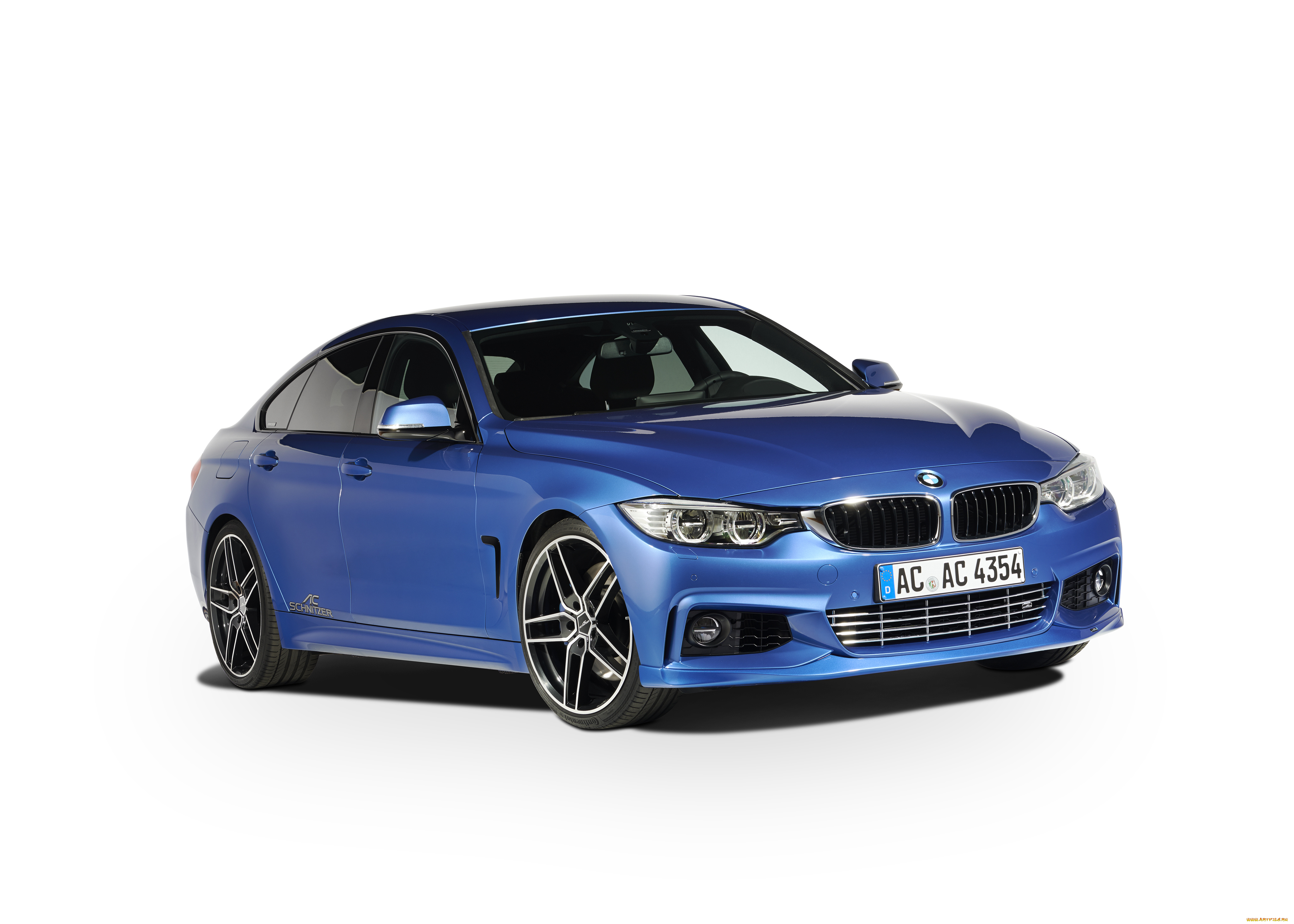 автомобили, bmw, schnitzer, ac, синий, 2014г, f36, coupе, gran, acs4, 3-5i
