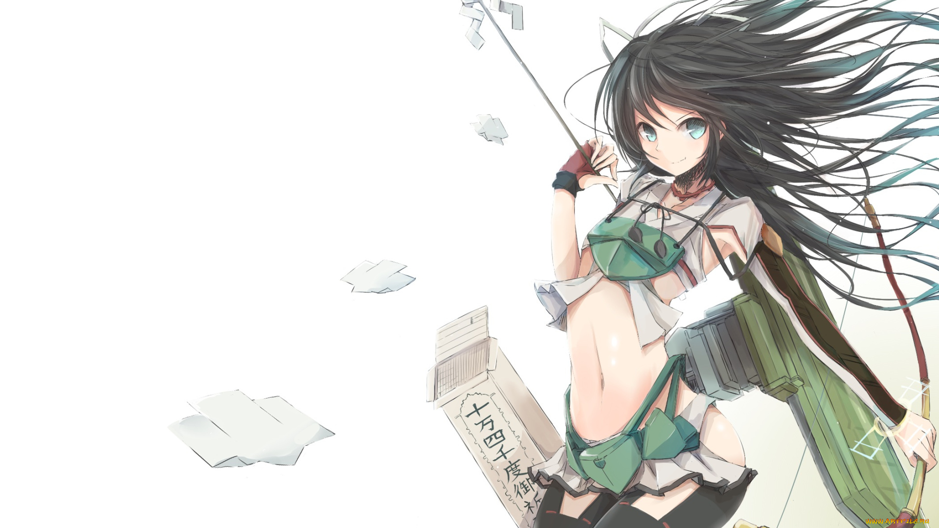 аниме, kantai, collection, kantai, collection, днвушка, арт, kancolle, katsuragi