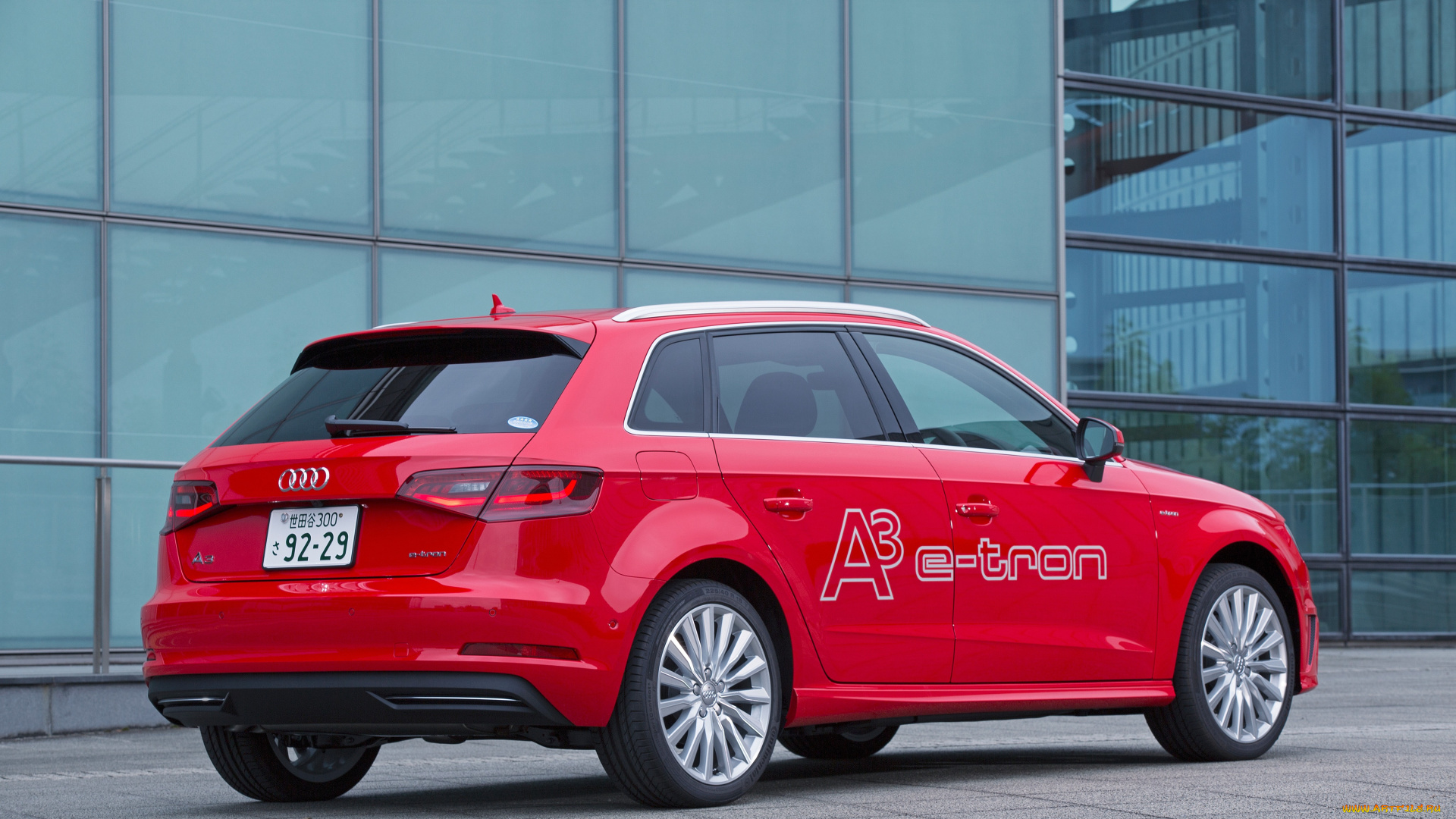 автомобили, audi, 8v, 2015г, jp-spec, e-tron, sportback, a3, красный