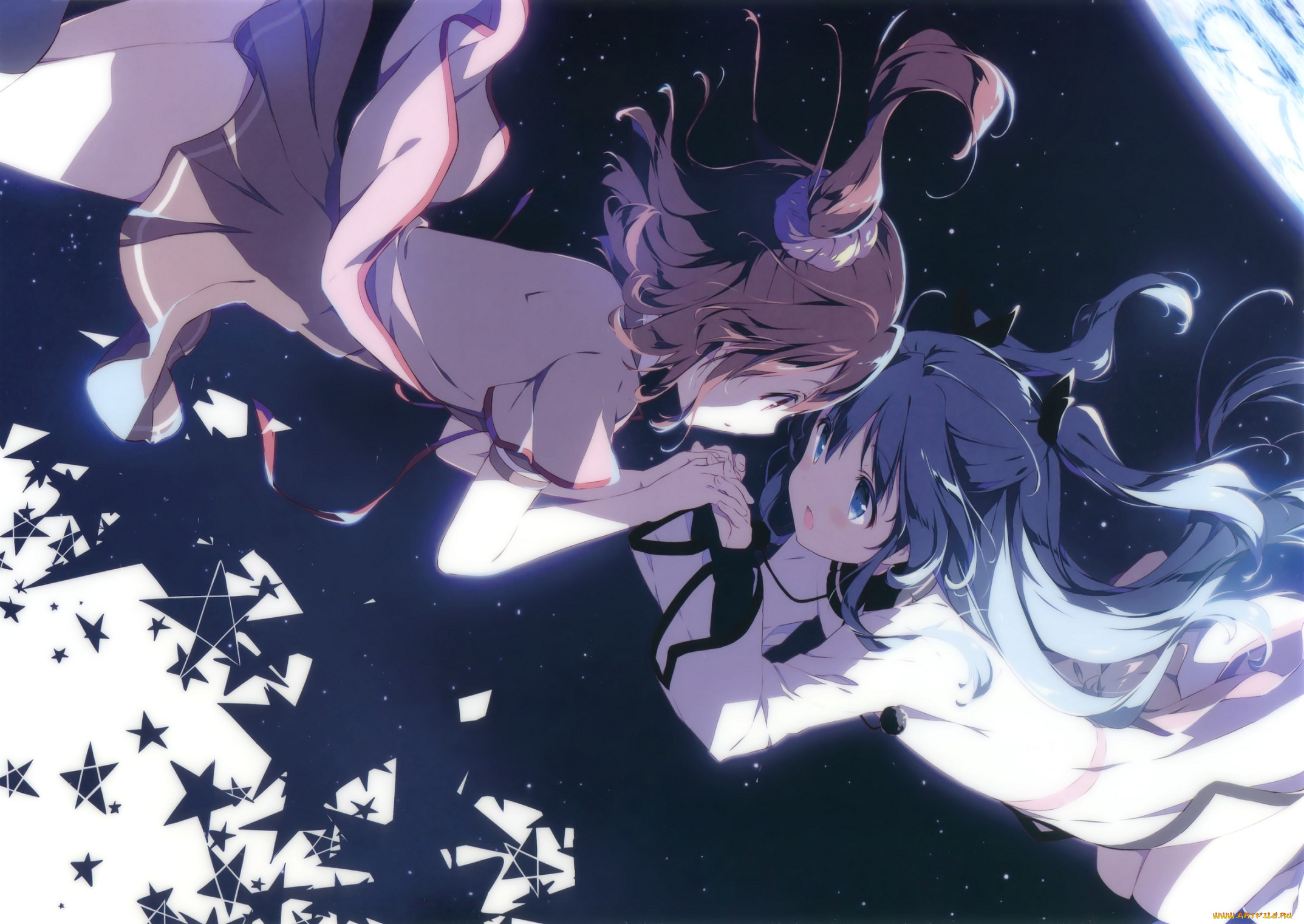 sora, no, method, аниме, unknown, , другое, noel, komiya, nonoka, shiratama, sora, no, method, девочки, арт