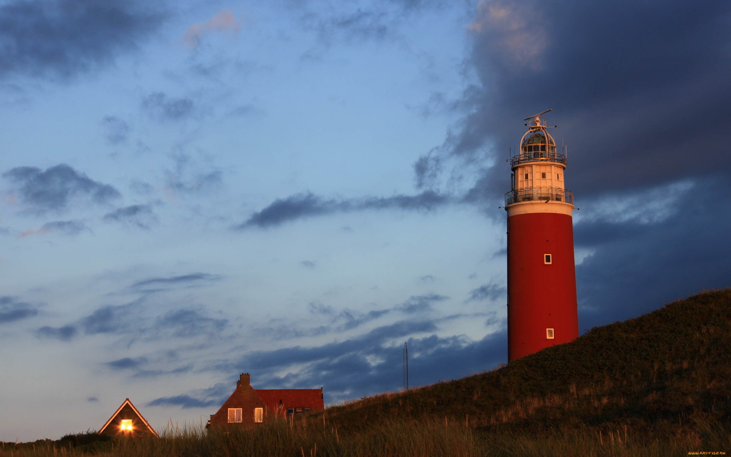 природа, маяки, пейзаж, маяк, небо, закат, свет