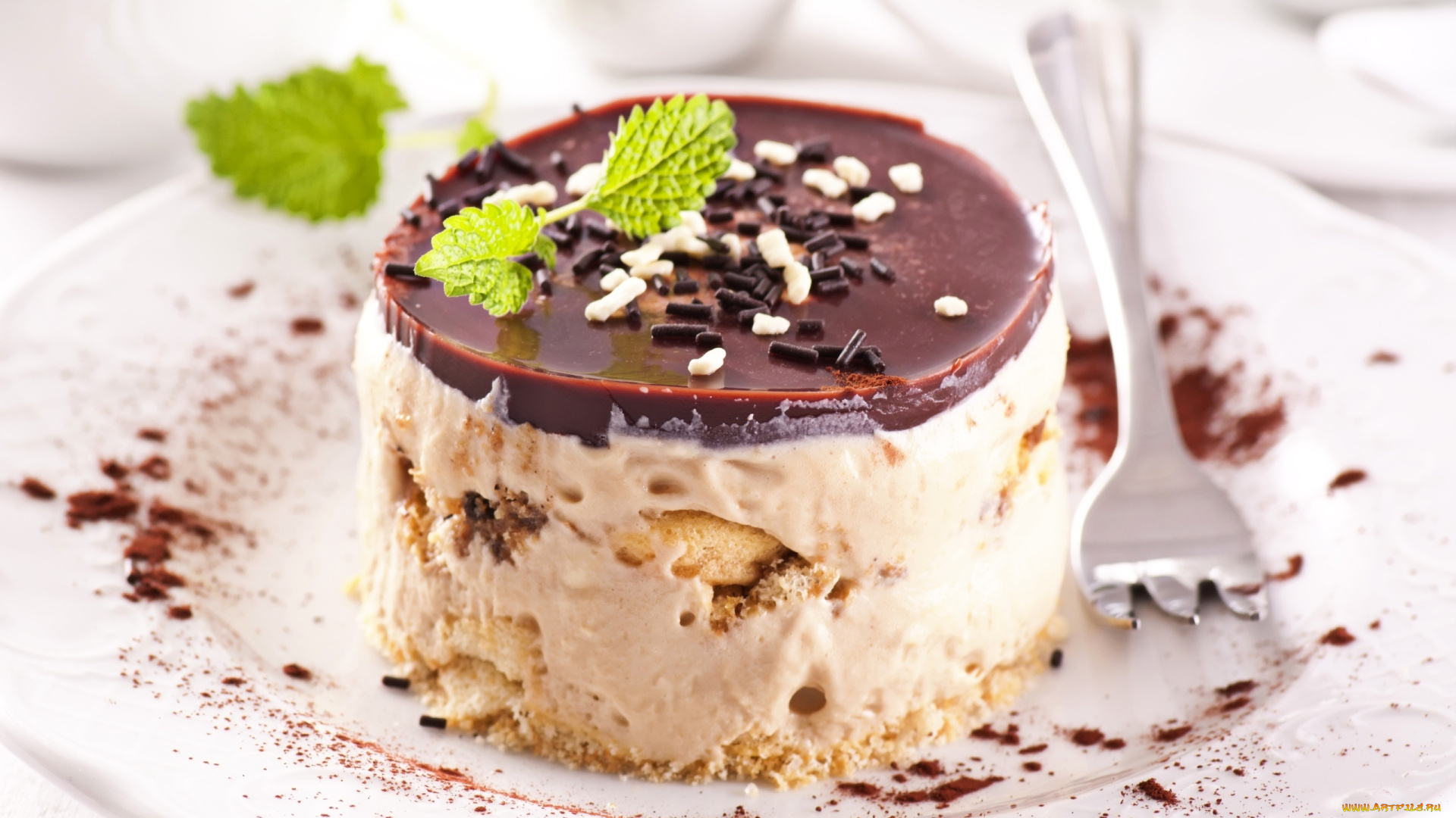 еда, мороженое, , десерты, мята