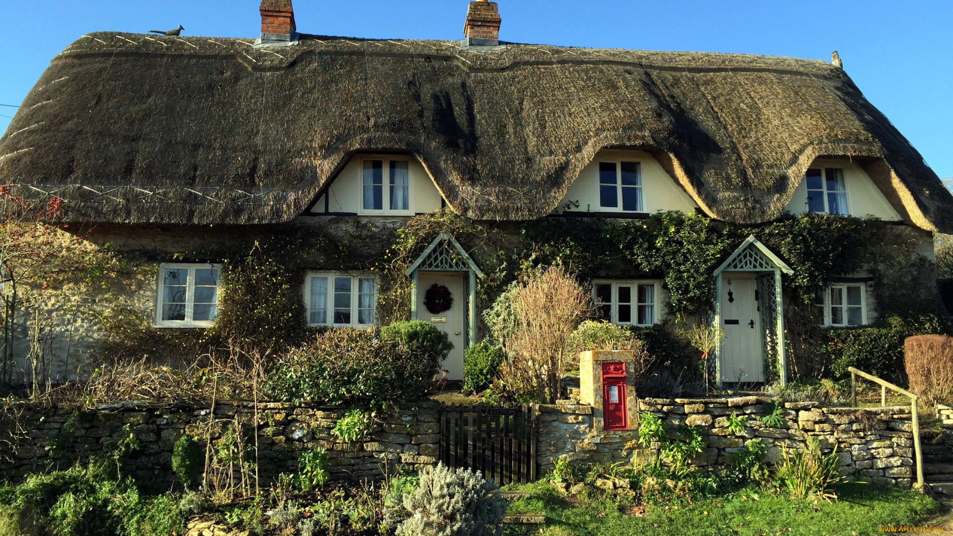 города, -, здания, , дома, дом, изгородь, двухэтажный