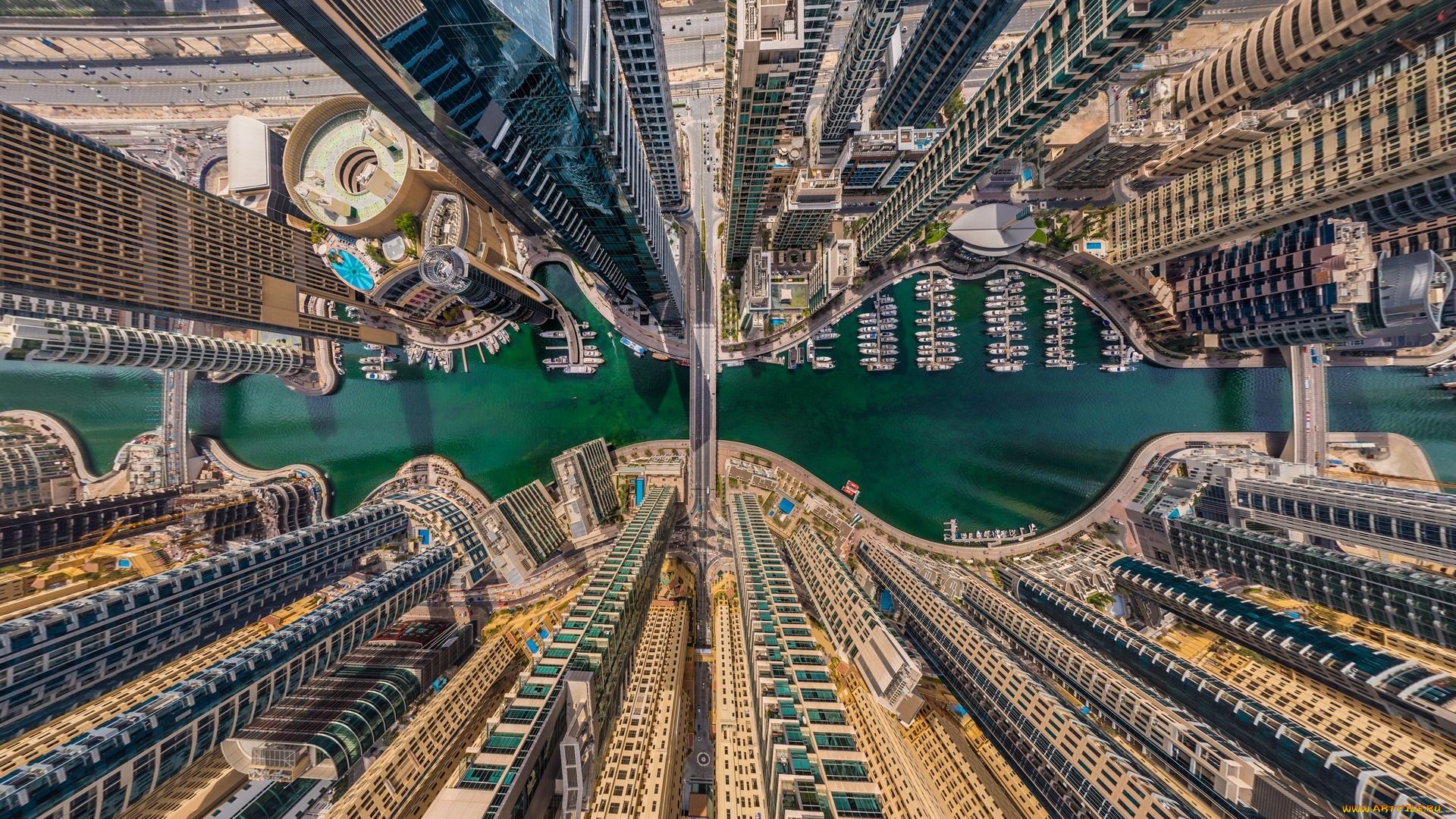 города, дубай, , оаэ, дома, здания, панорама