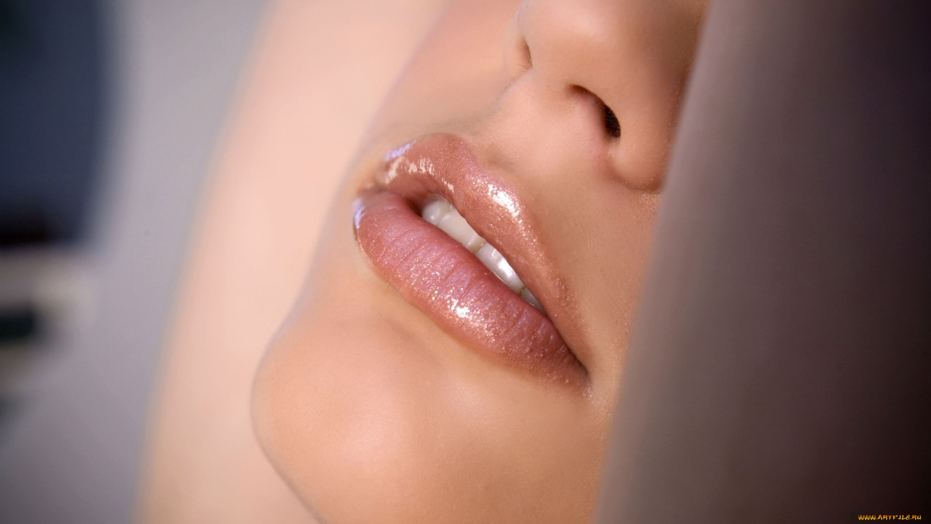 разное, губы, полуоткрытые