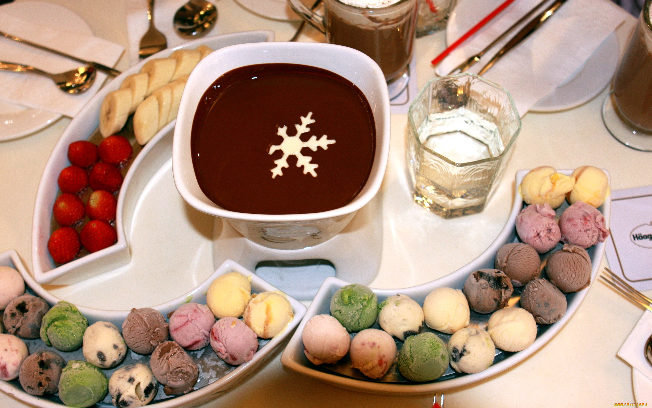 еда, мороженое, , десерты, шарики, ассорти