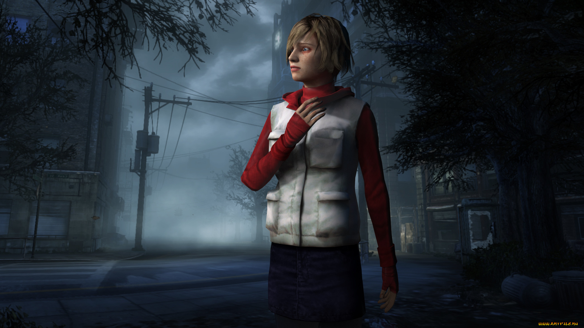 3д, графика, фантазия, , fantasy, фон, взгляд, девушка