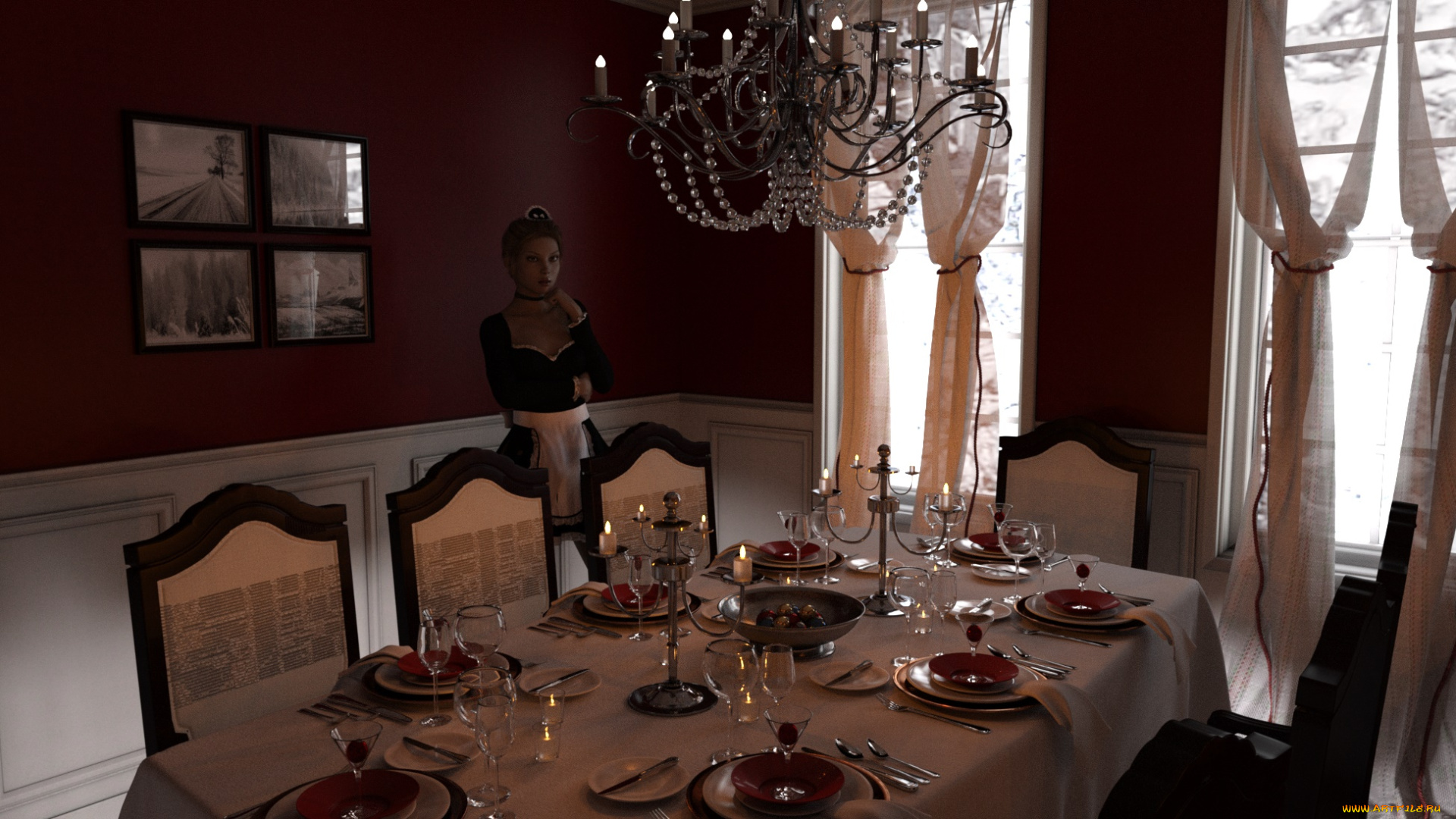 3д, графика, люди, , people, девушка, фон, взгляд