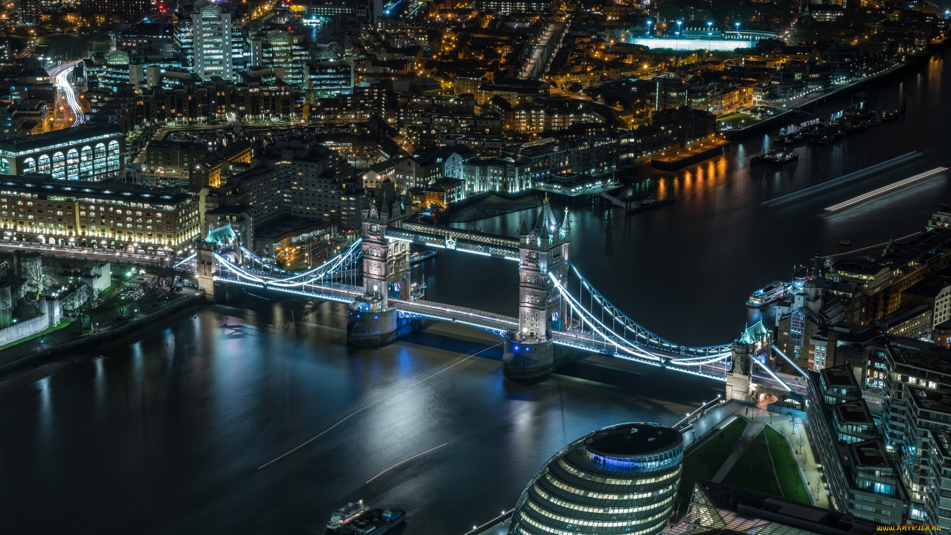 london, города, лондон, , великобритания, панорама, река