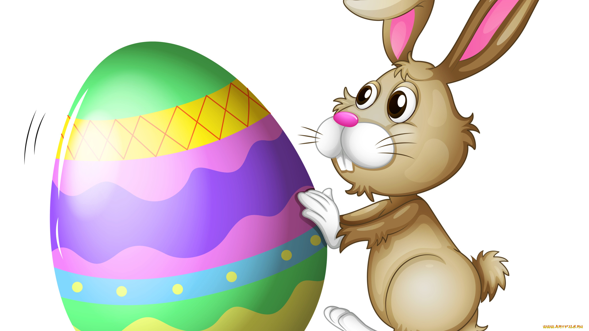 праздничные, пасха, кролик, яйца