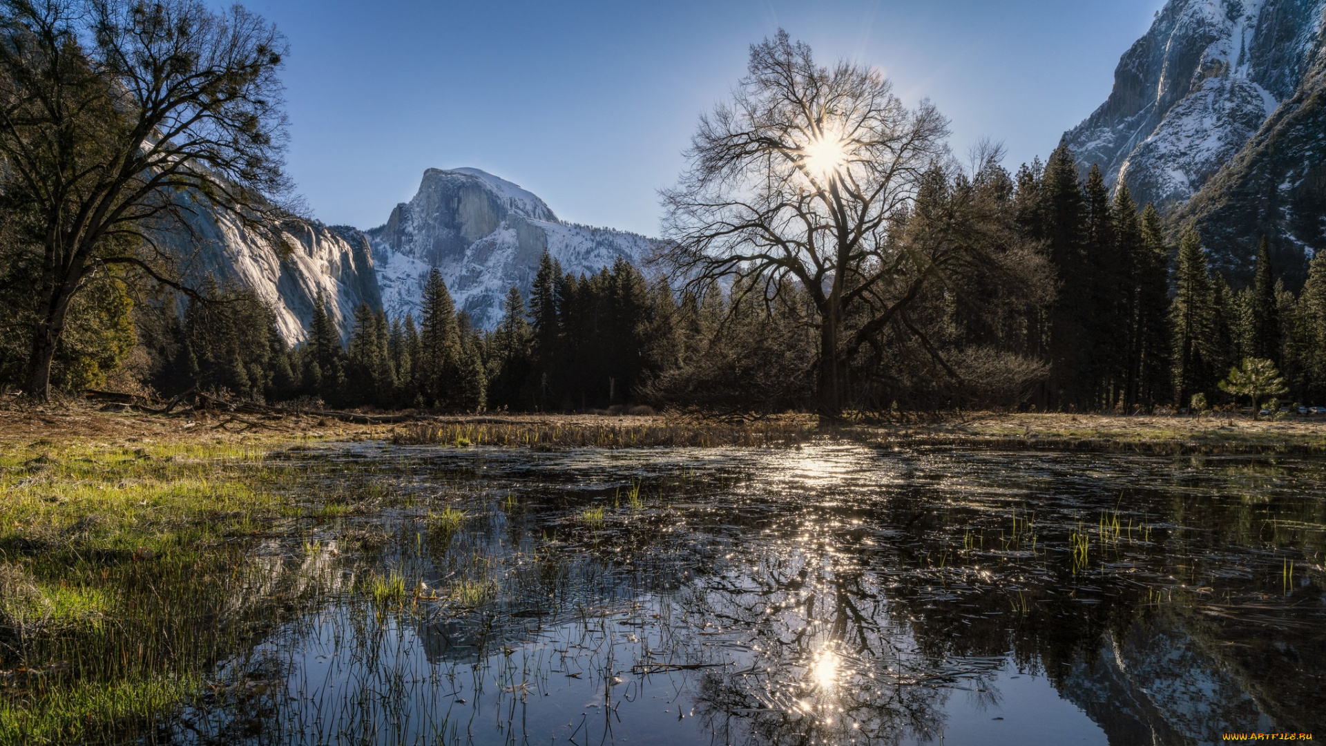 природа, реки, озера, простор