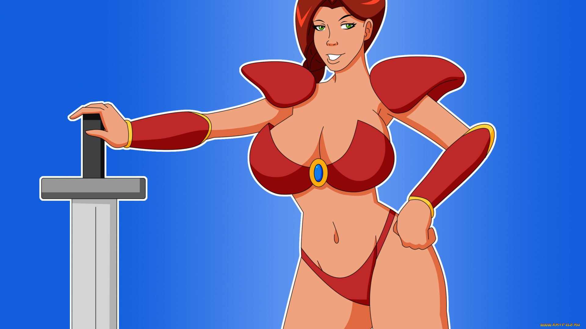 векторная, графика, девушки, , girls, фон, взгляд, девушка