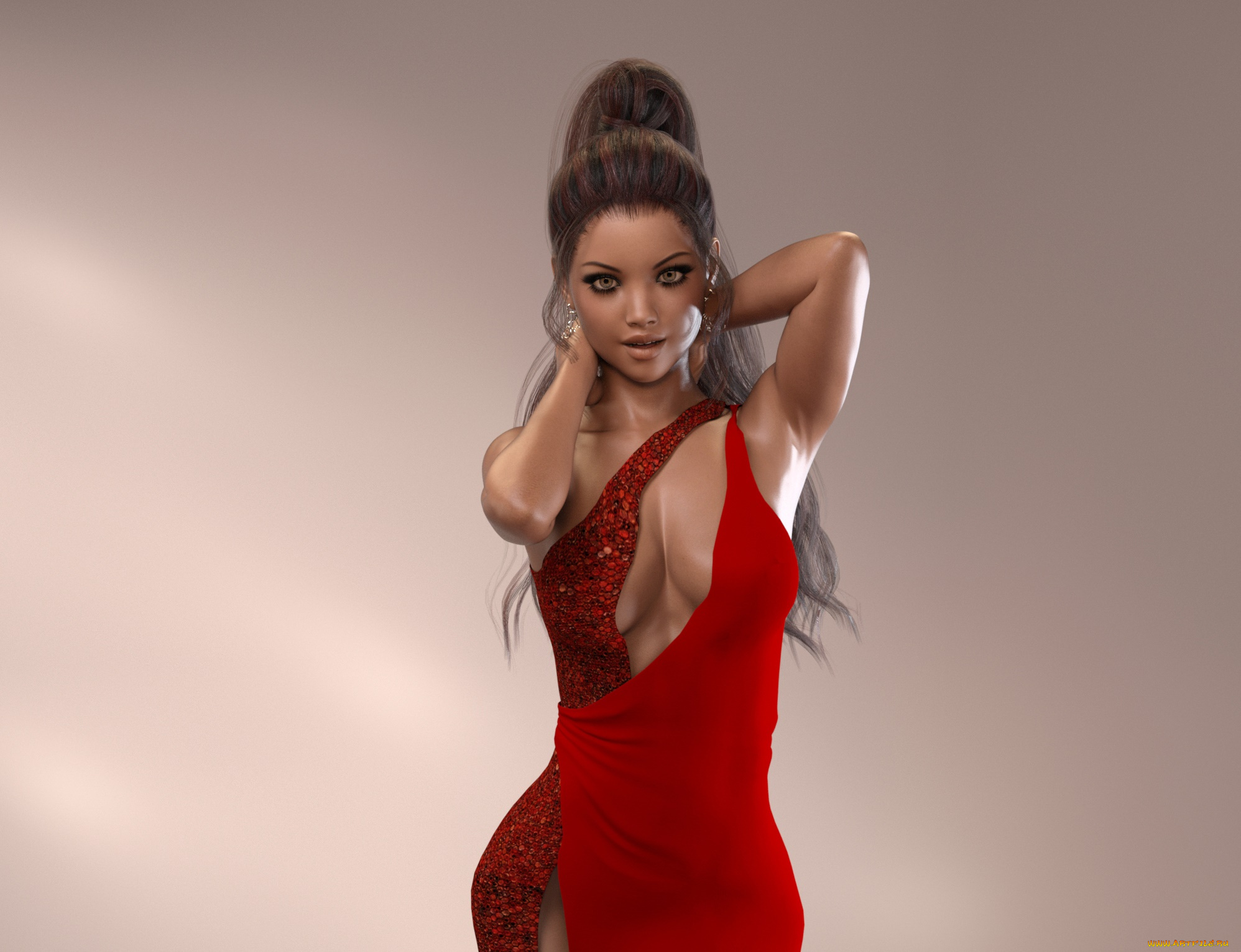 3д, графика, люди, , people, фон, взгляд, девушка