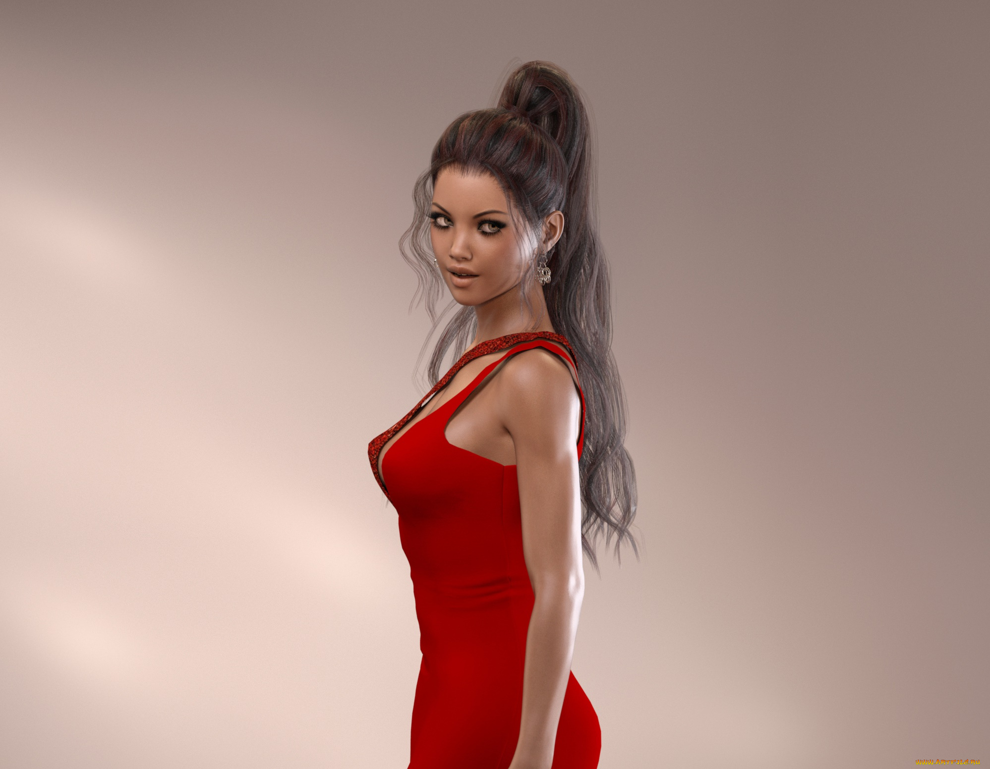 3д, графика, люди, , people, девушка, фон, взгляд