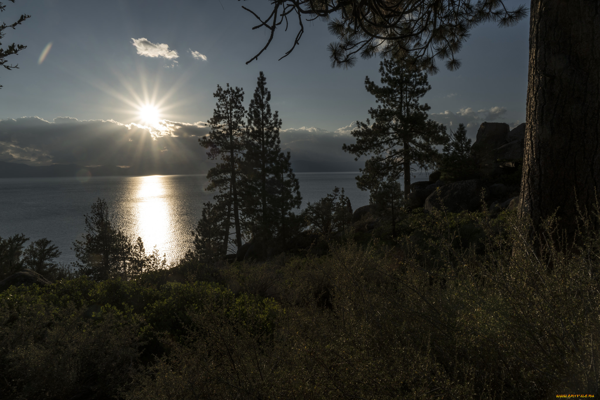 природа, восходы, закаты, простор