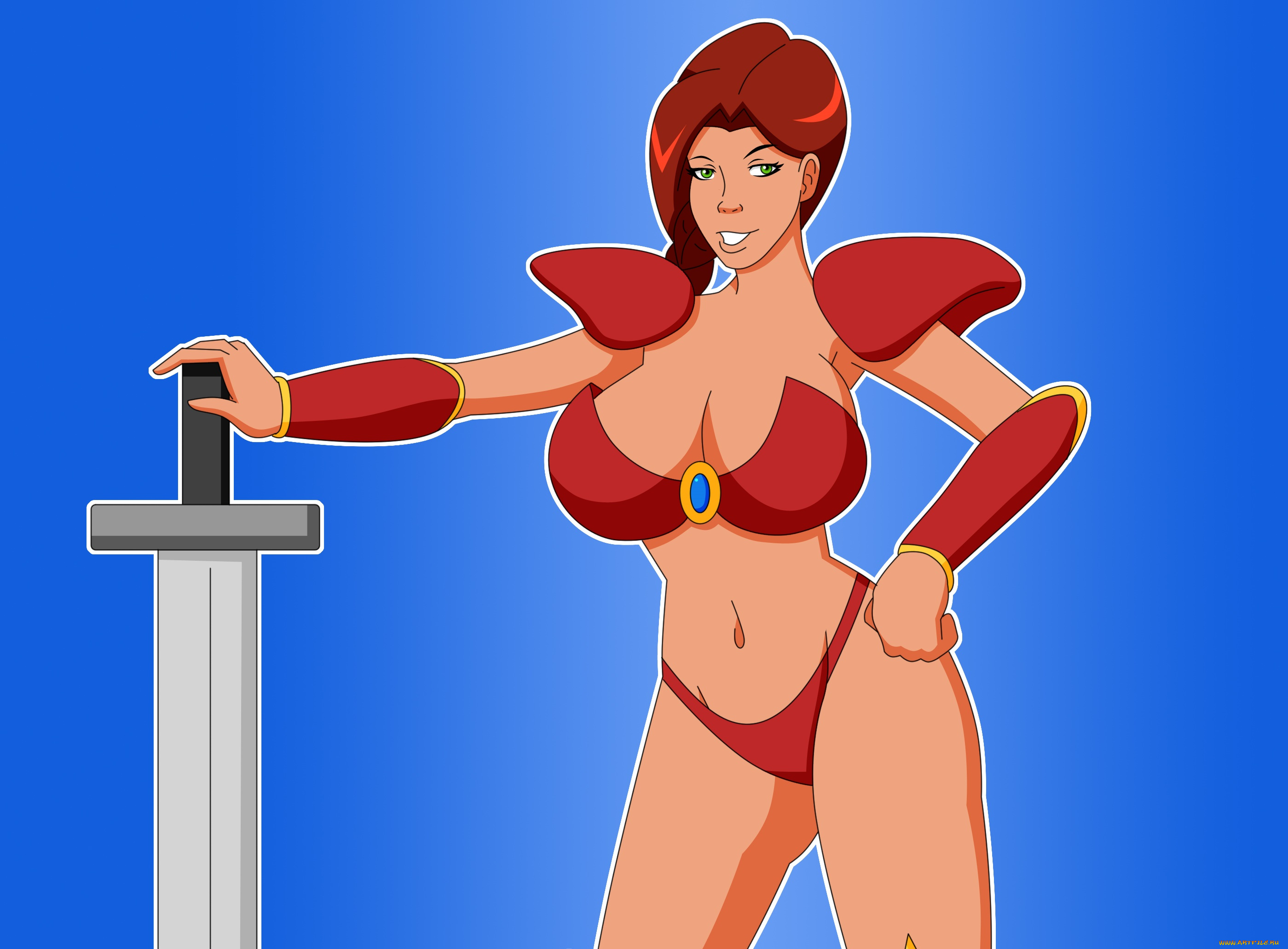 векторная, графика, девушки, , girls, фон, взгляд, девушка