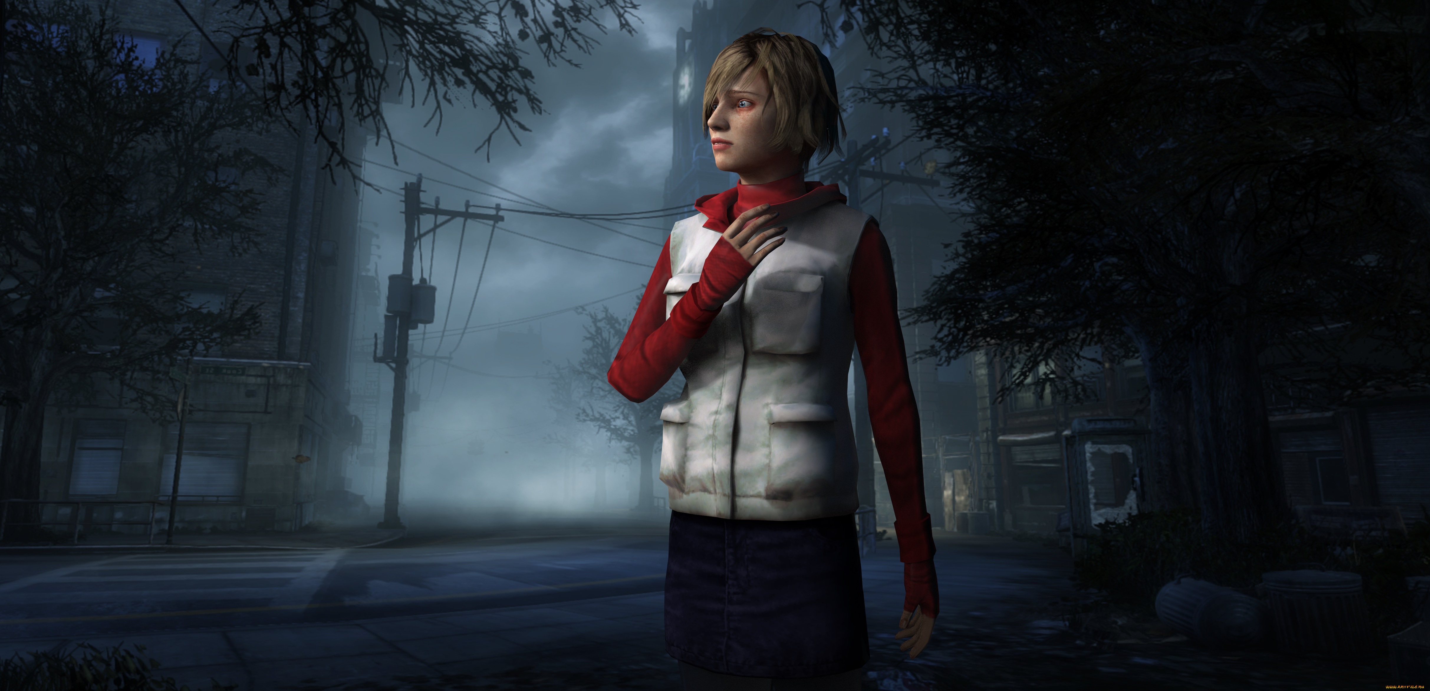 3д, графика, фантазия, , fantasy, фон, взгляд, девушка