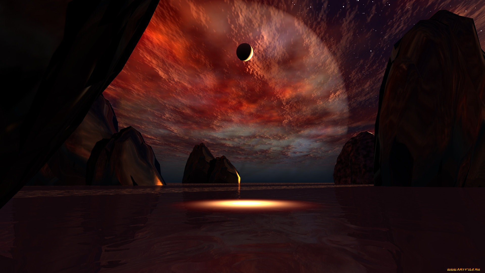3д, графика, атмосфера, настроение, , atmosphere, , , mood, , поверхность, планета