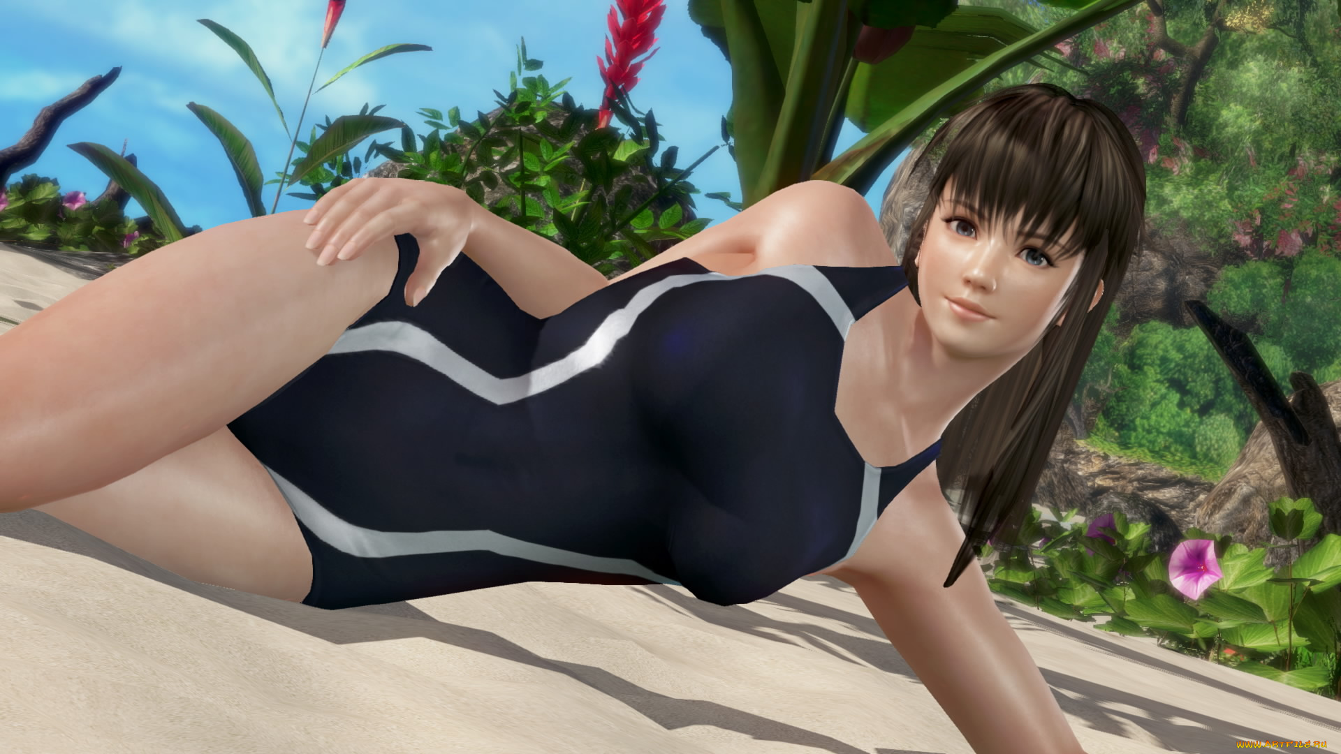 3д, графика, люди, , people, девушка, взгляд, фон