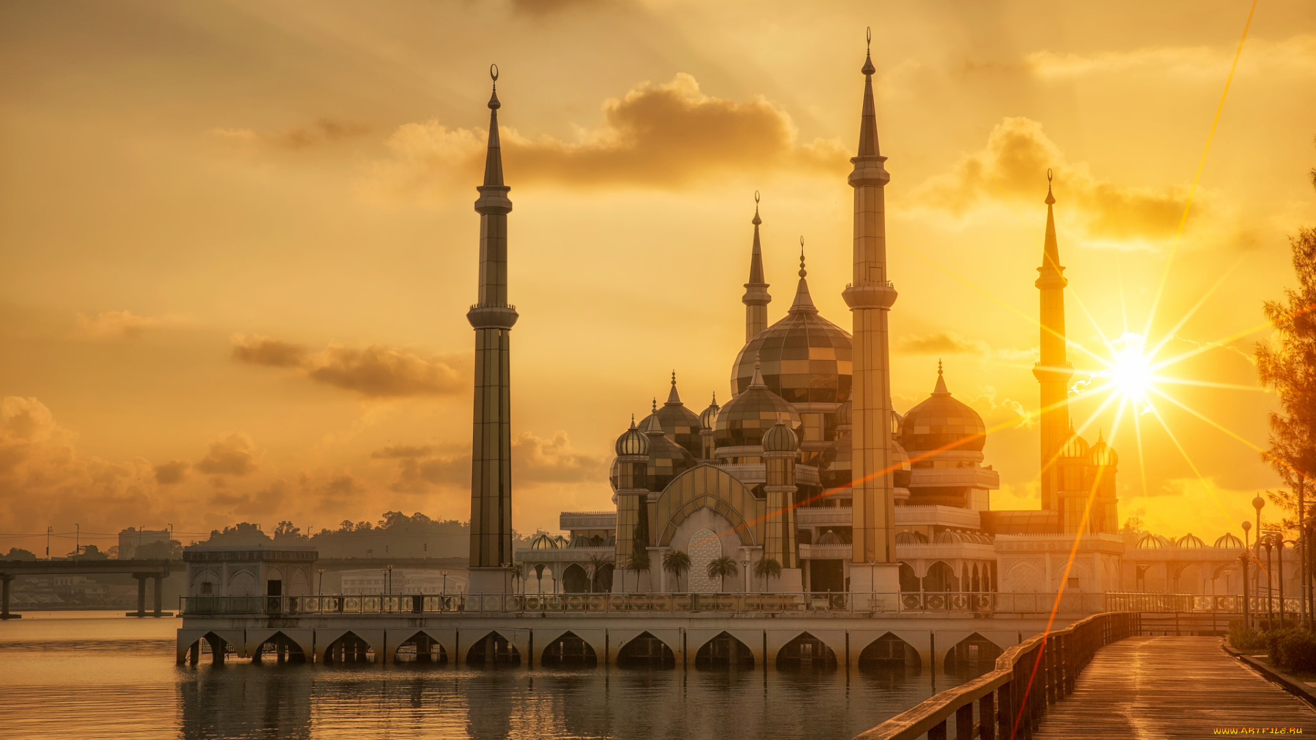 crystal, mosque, города, -, мечети, , медресе, простор, религия, ислам