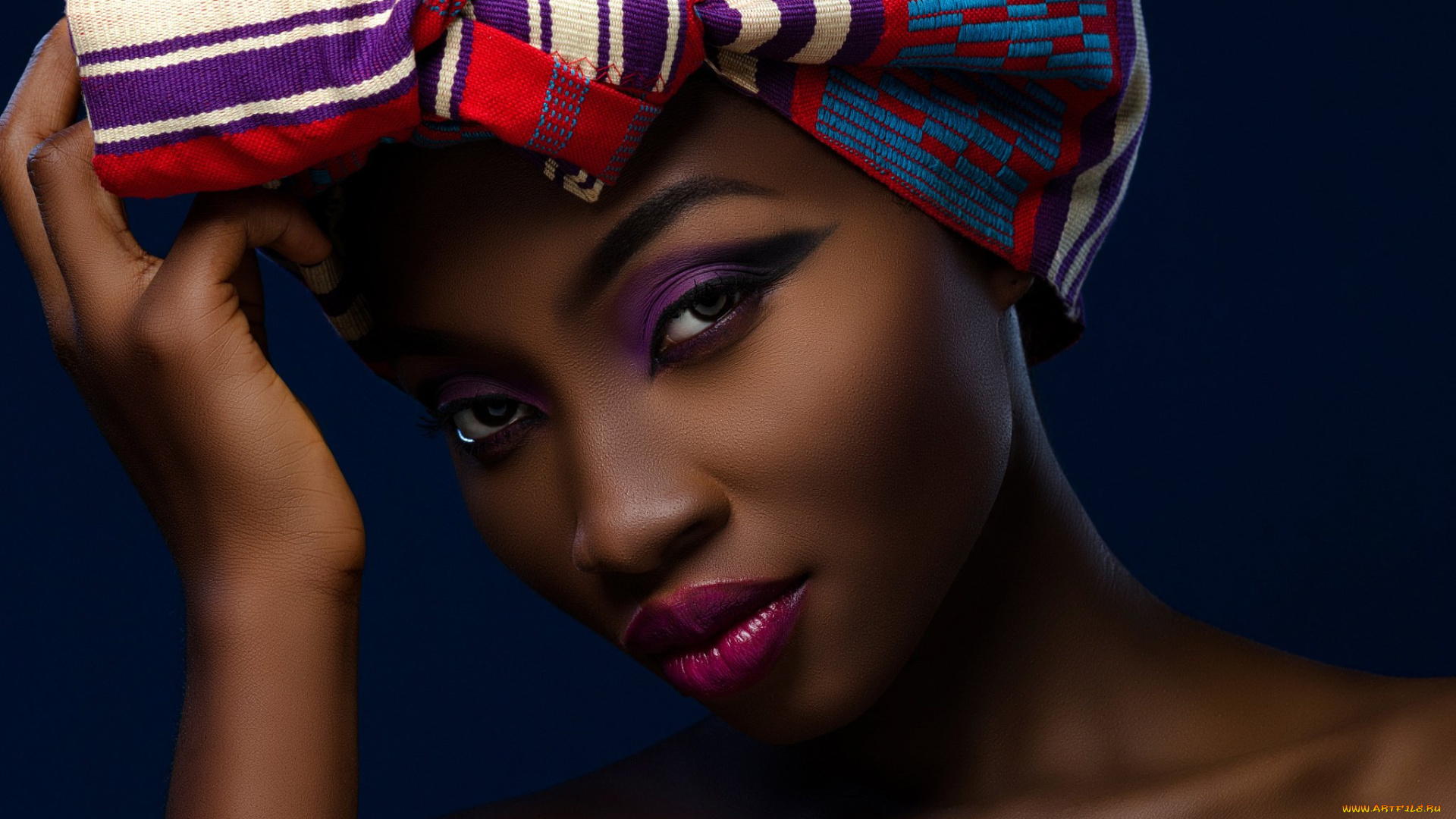 девушки, -unsort, , лица, , портреты, девушка, взгляд, портрет, брюнетка, макияж, лицо, мулатка