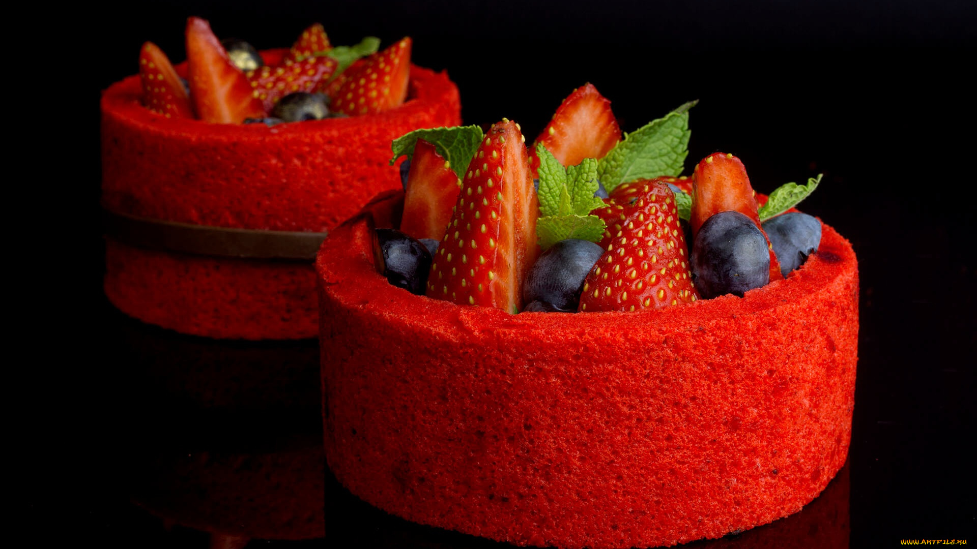 еда, клубника, , земляника, десерт, пирожное, ягоды