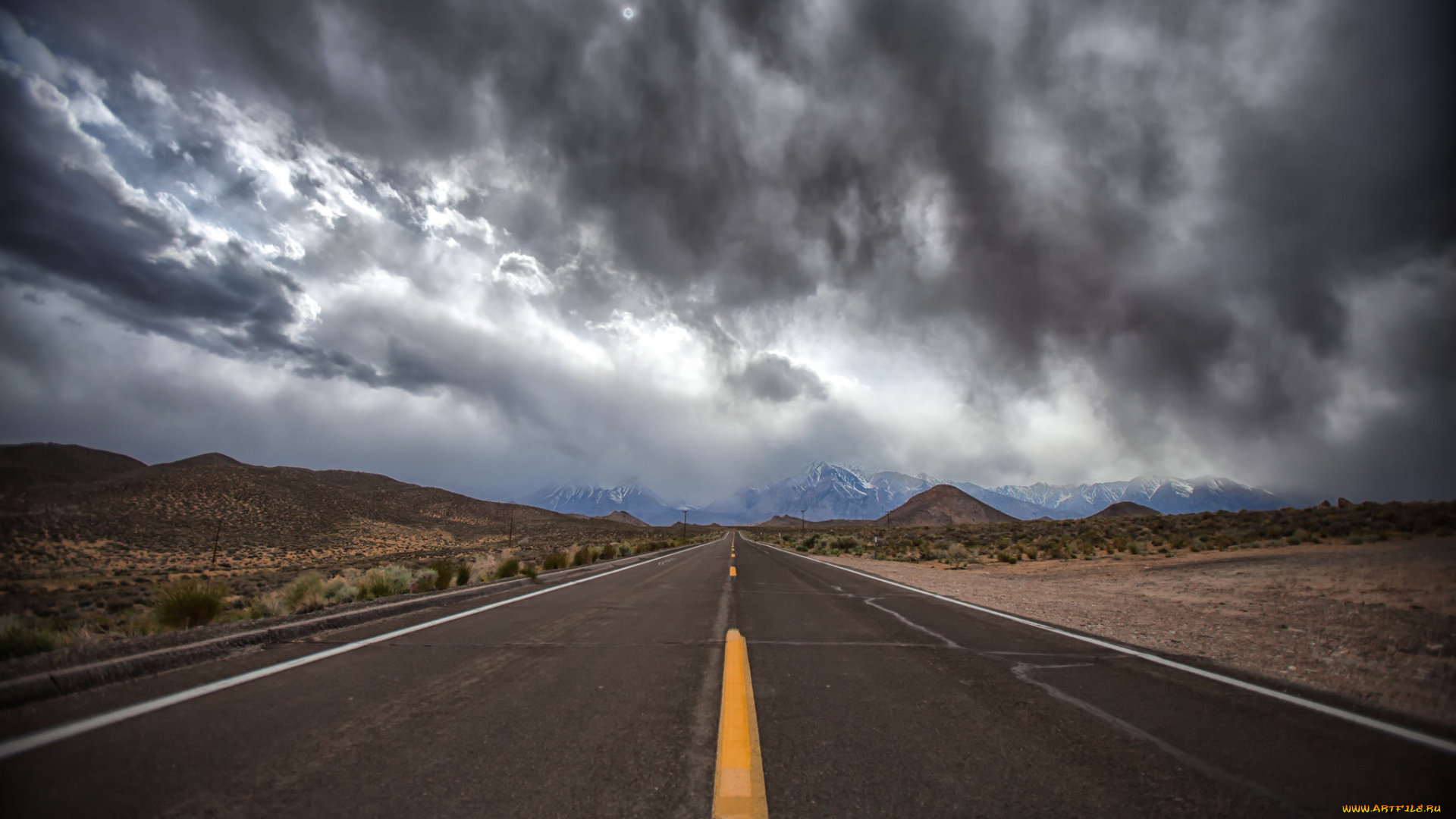 природа, дороги, простор